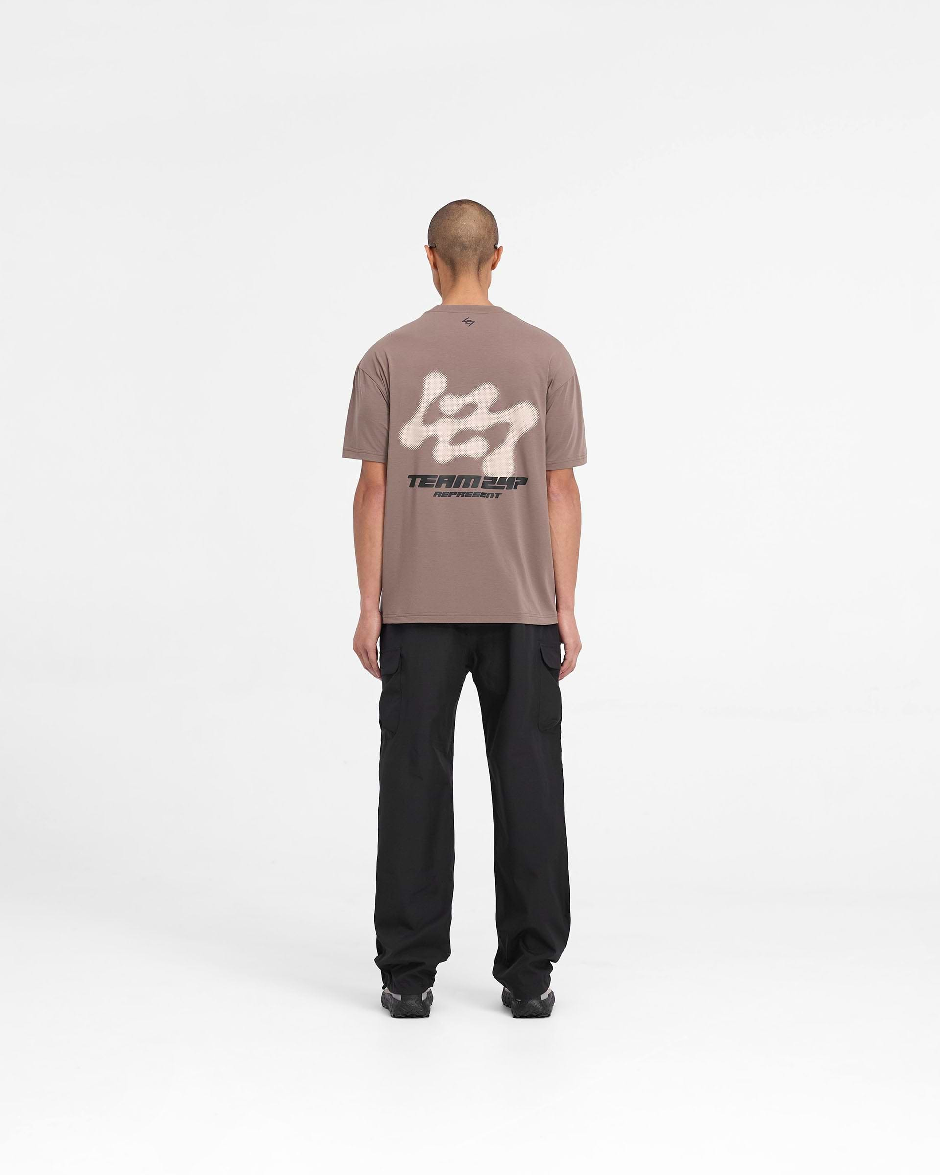 247 Future Terrains Oversized T-Shirt - Umber