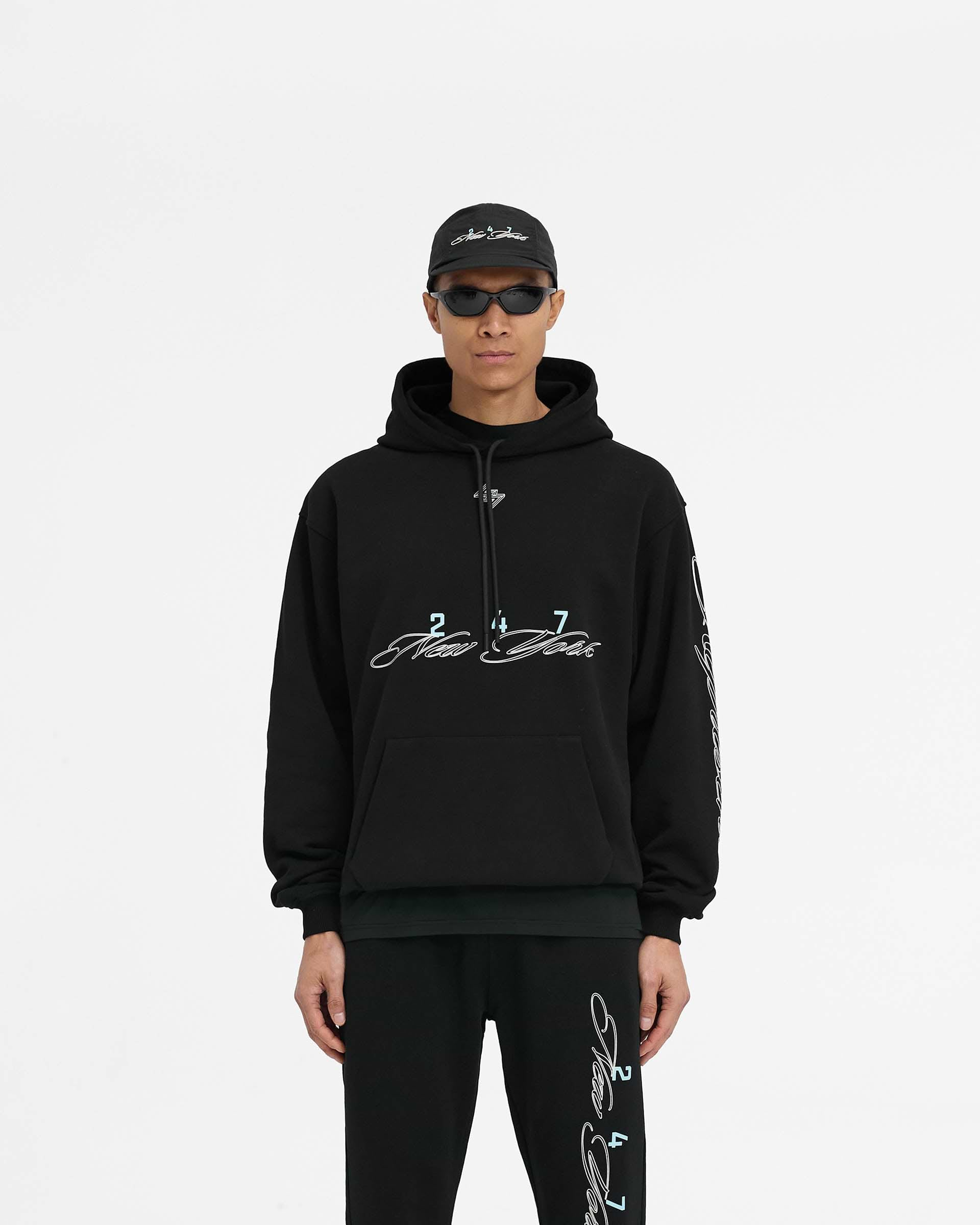 247 New York Hoodie - Black