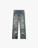 R3D Double Destroyer Baggy Denim