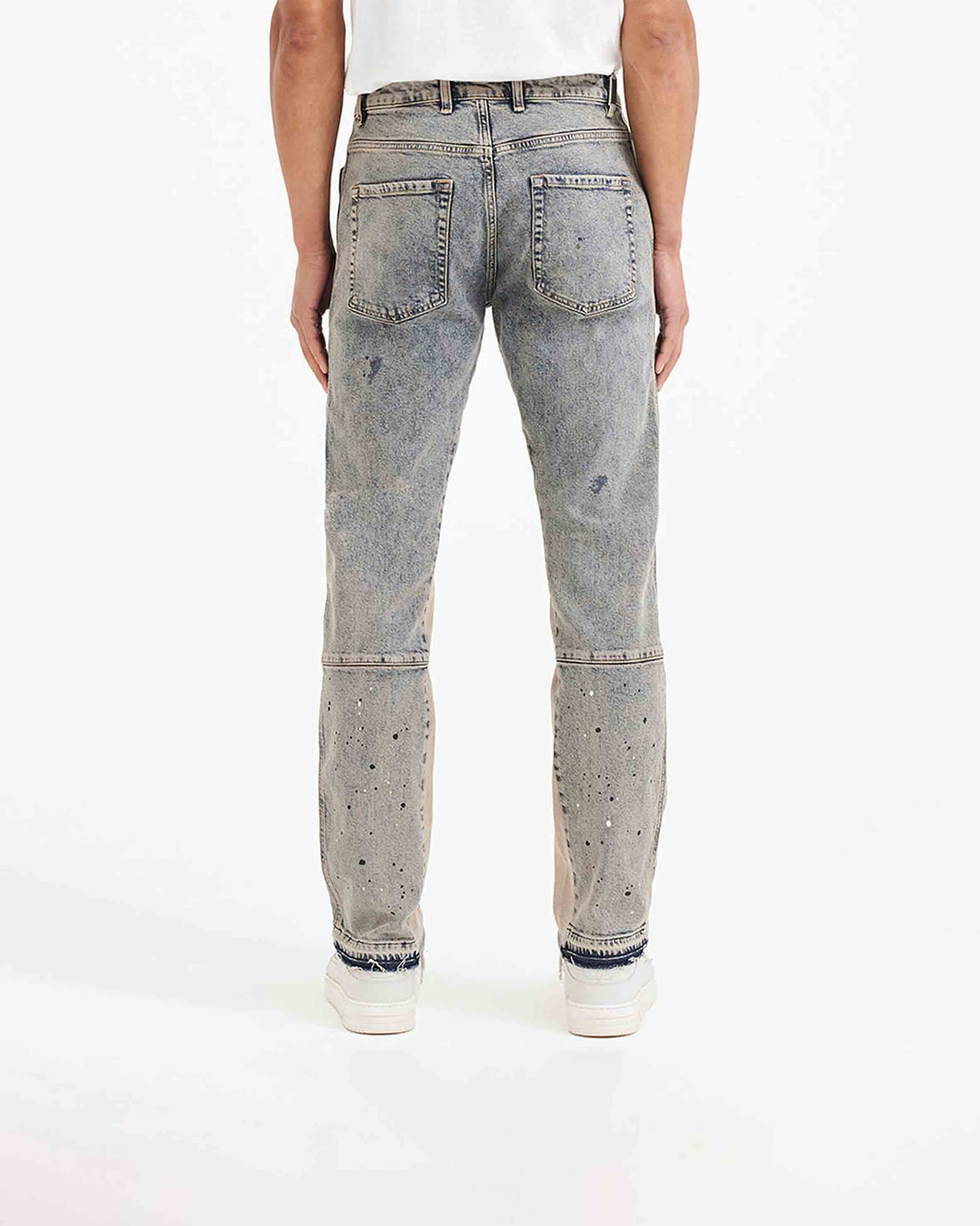 Straight Leg Denim - Dust Blue