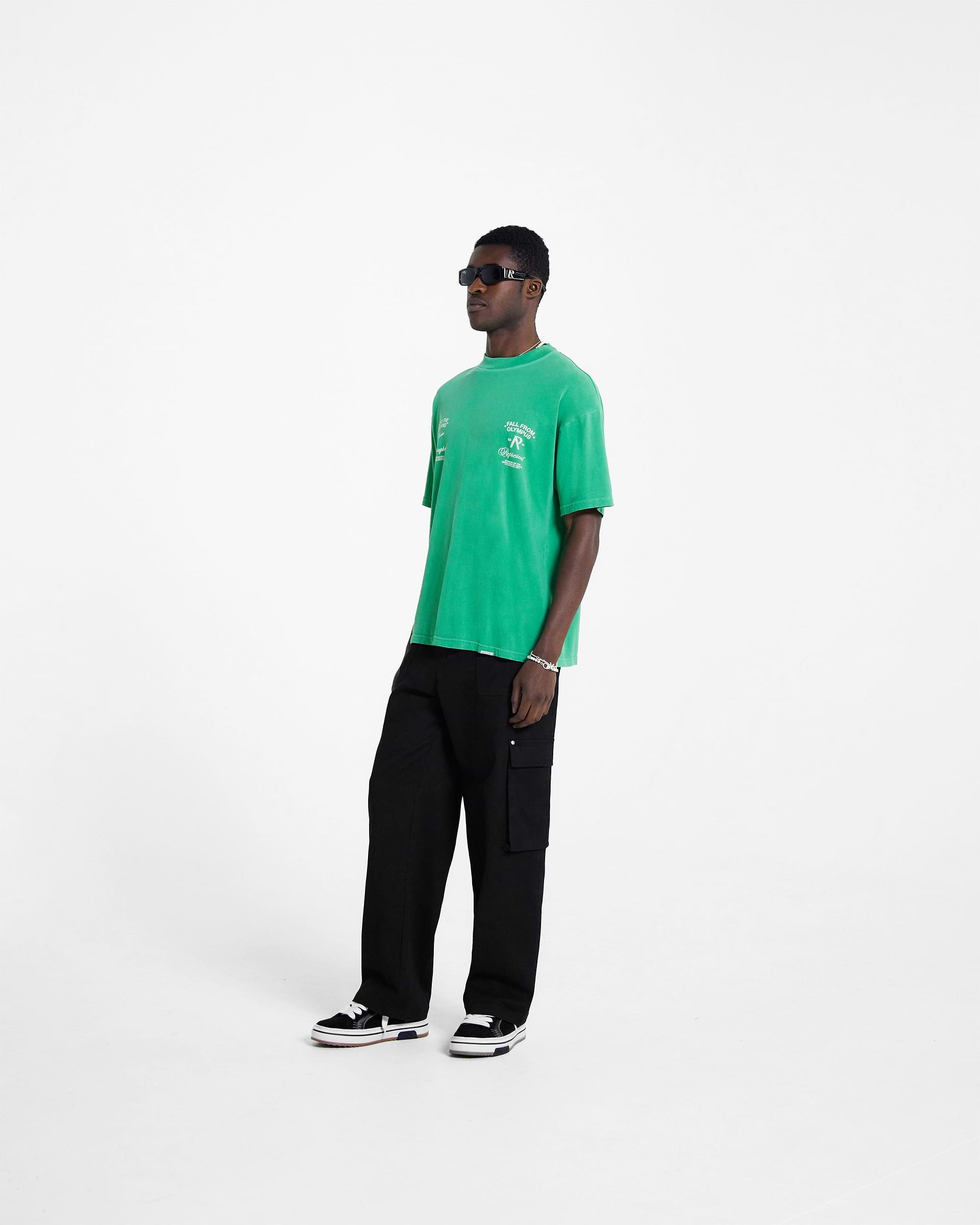 Fall From Olympus T-Shirt - Island Green