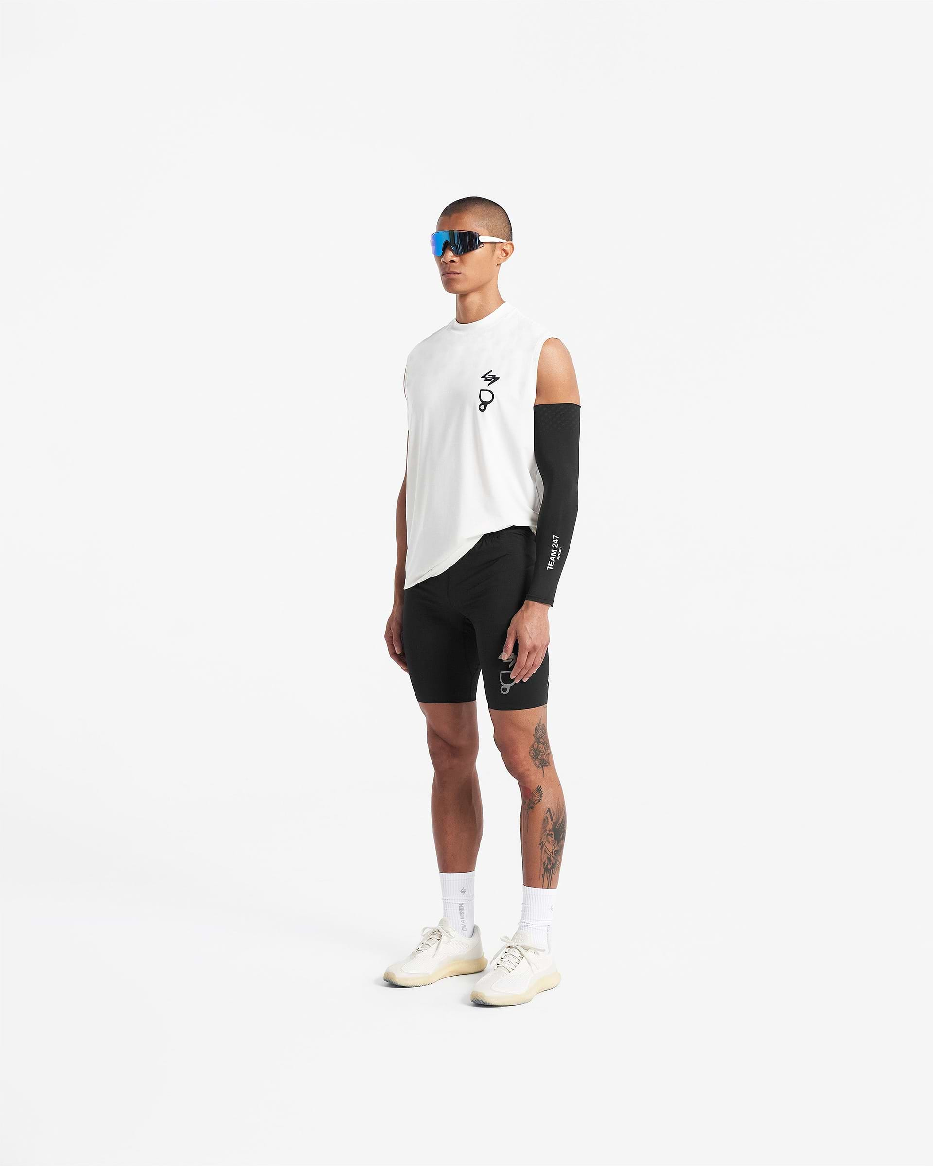 247 X Puresport Oversized Tank - Flat White