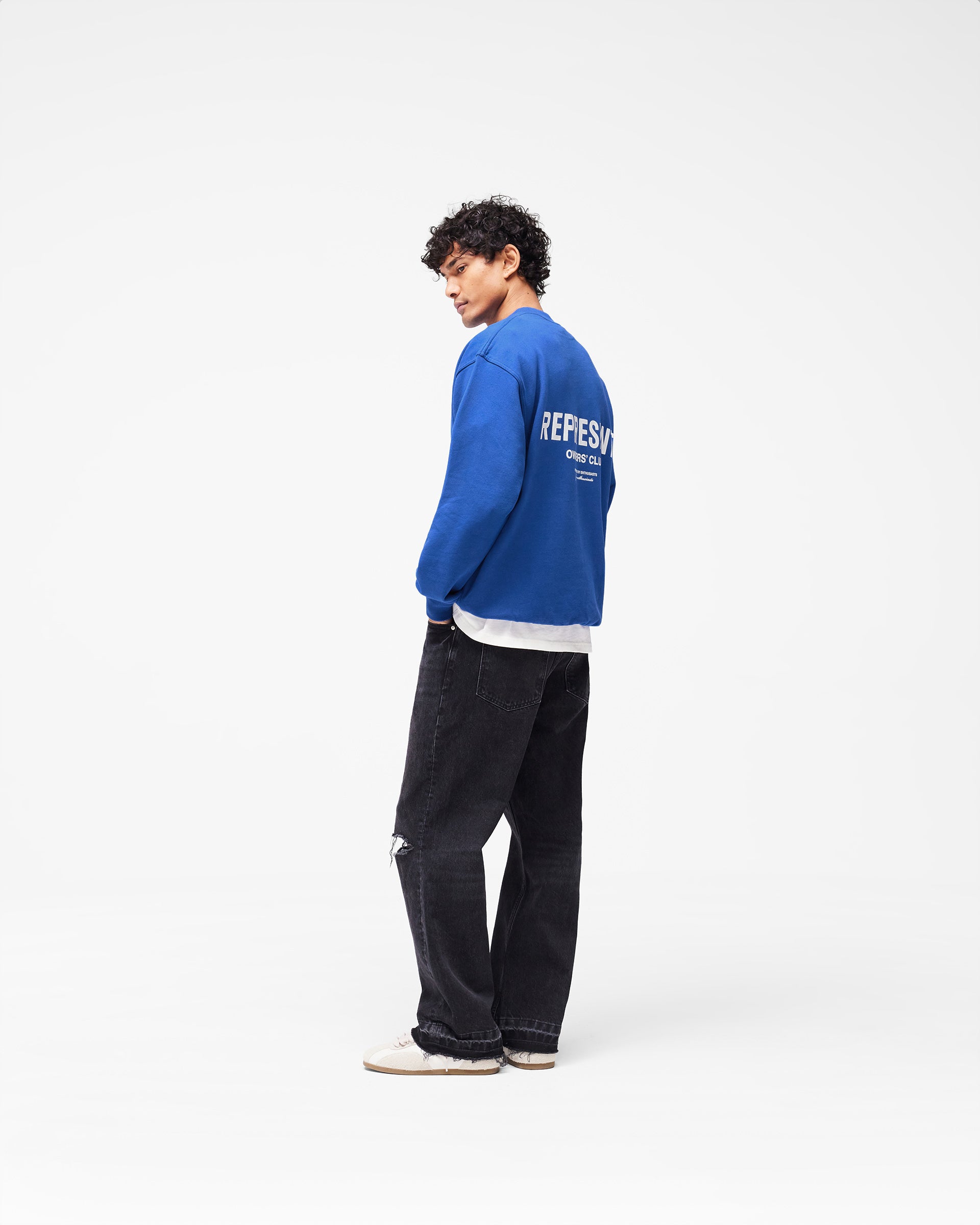 Represent Owners Club Sweater - Cobalt