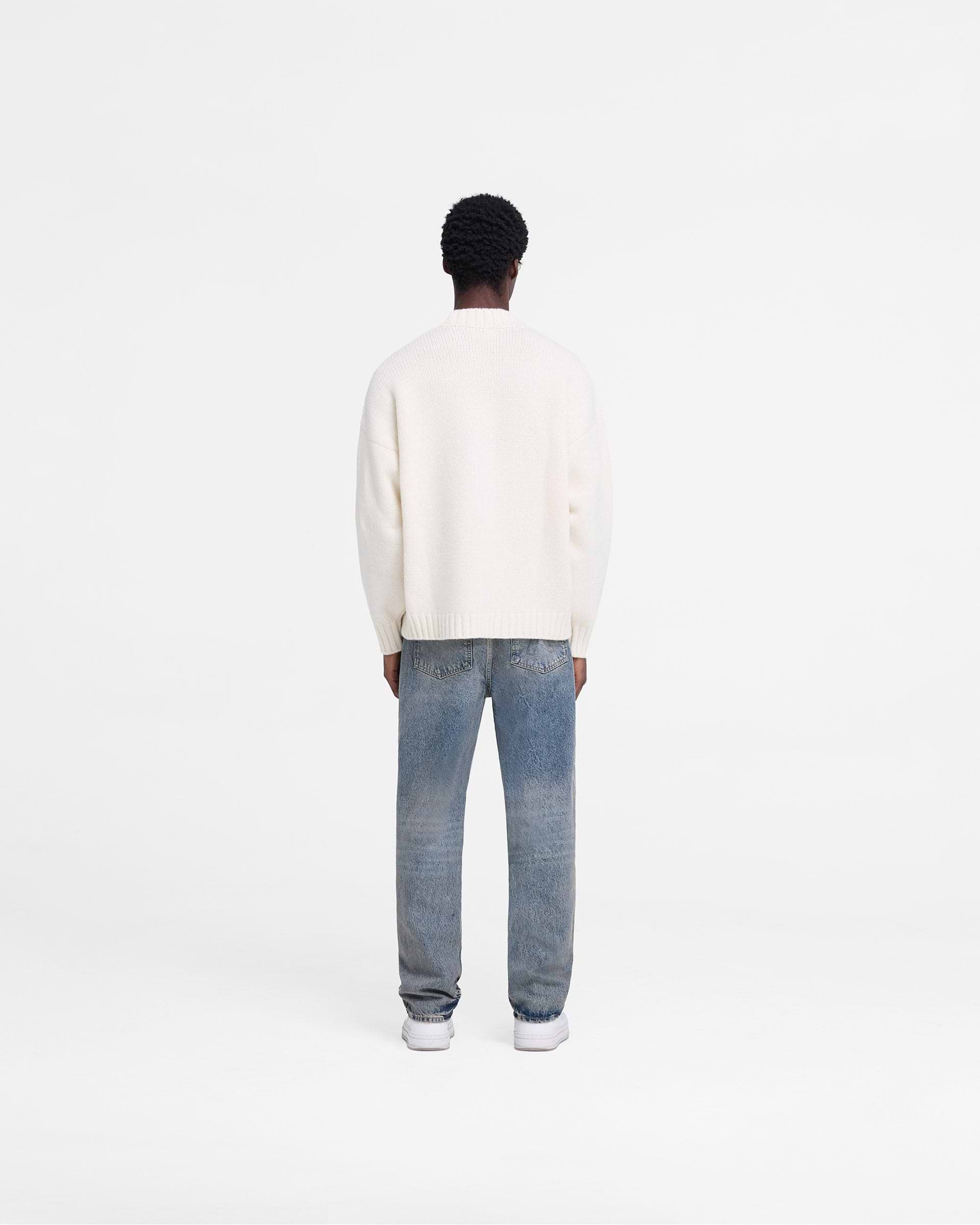 Rep Knit Jumper - Oat