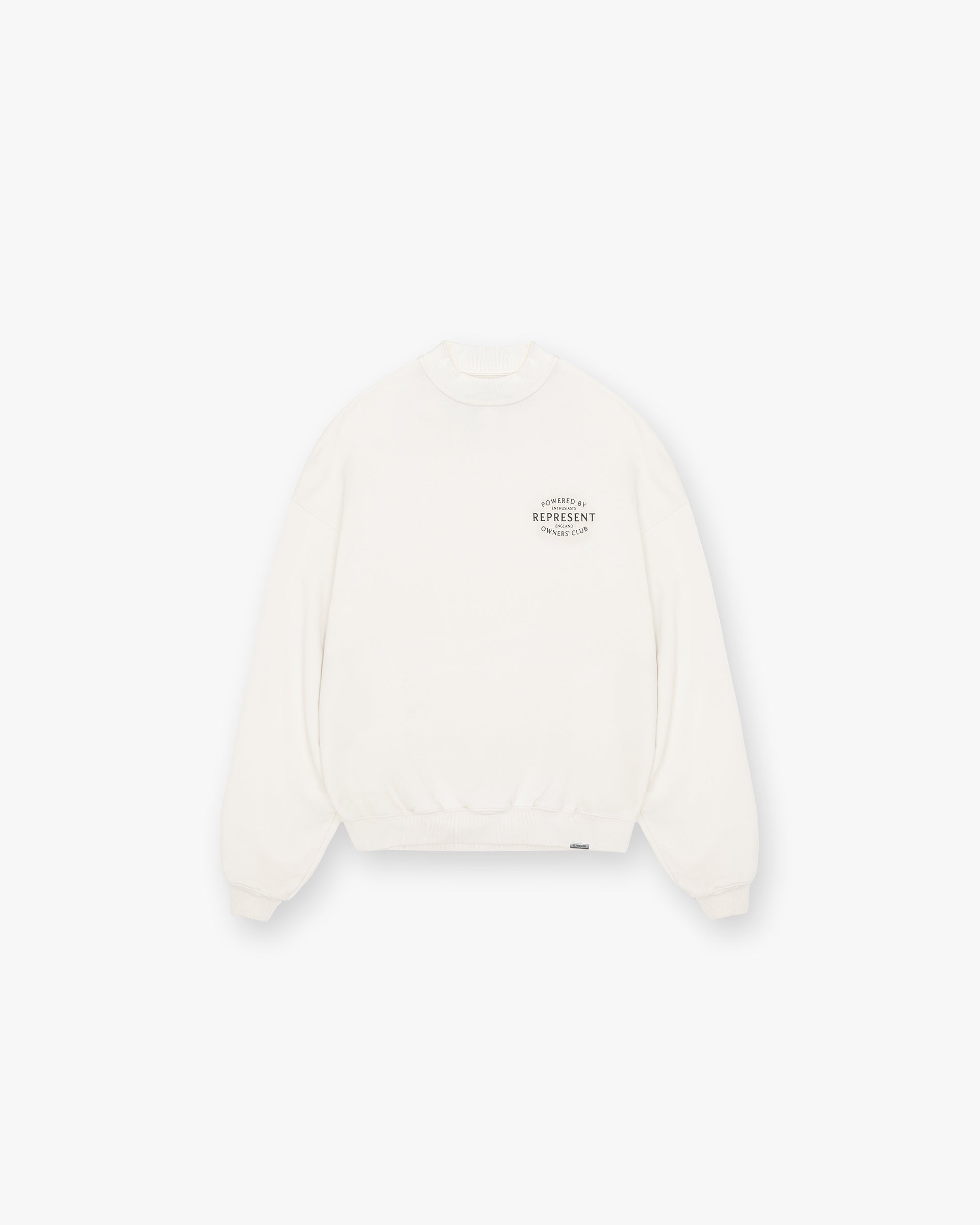 Represent Owners Club Stamp Sweater - Flat White