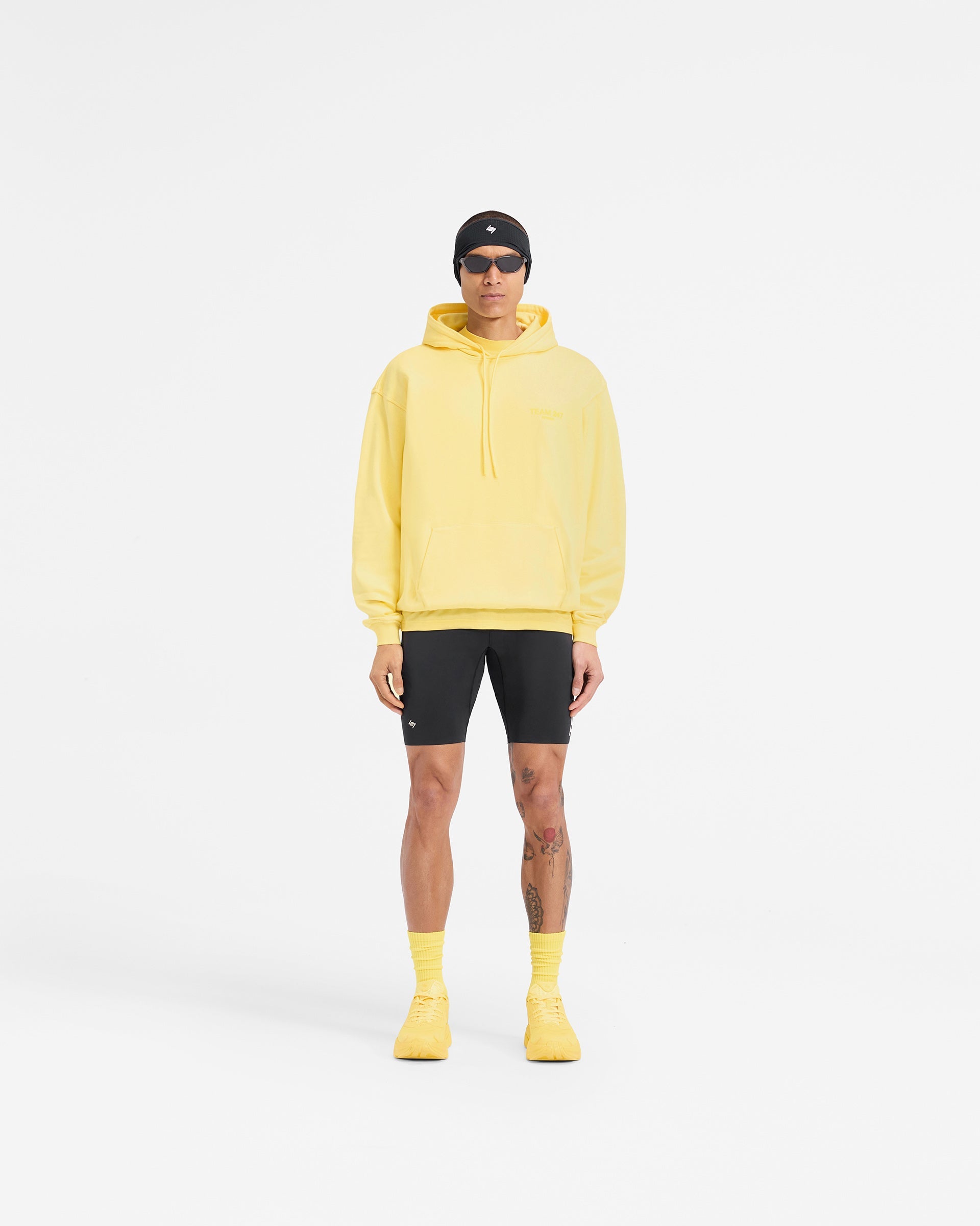 Team 247 Oversized Hoodie - Lemon