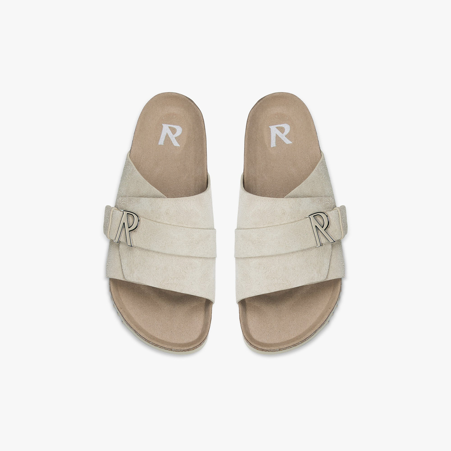 Initial Sandal - Taupe