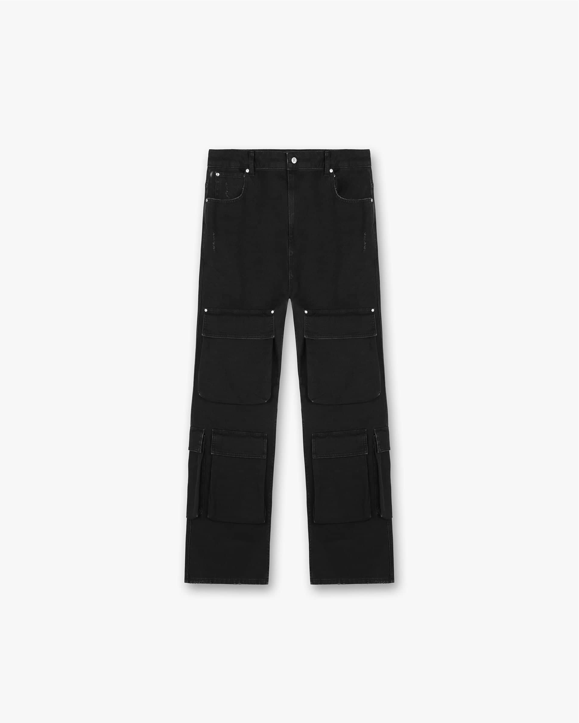 R3Ca Cargo Denim - Black