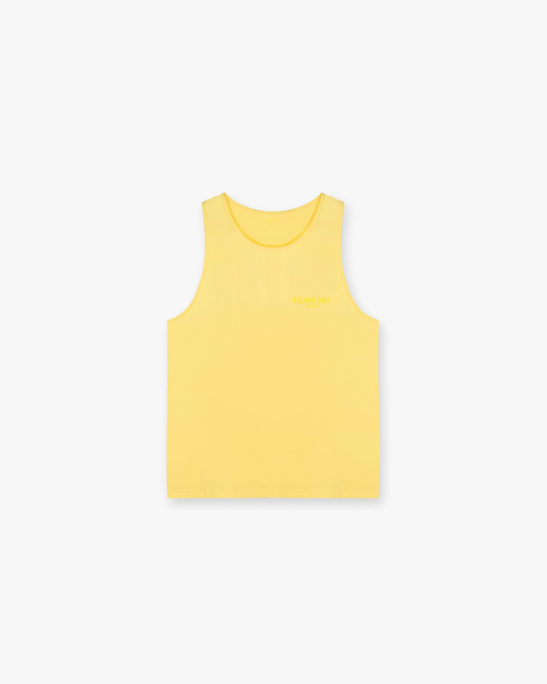 Team 247 Run Vest - Lemon