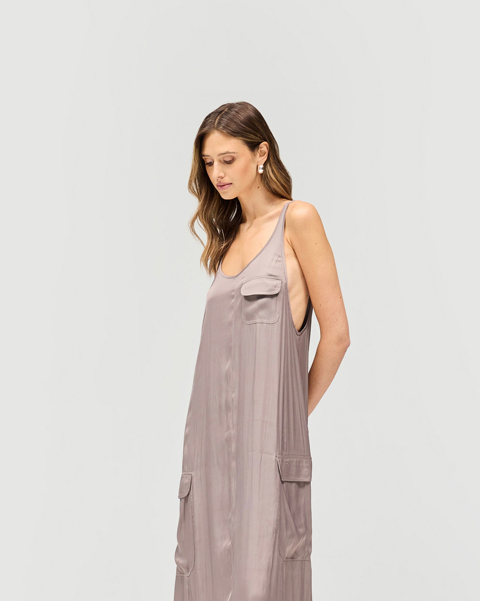 Adrenaline Maxi Dress - Chocolate