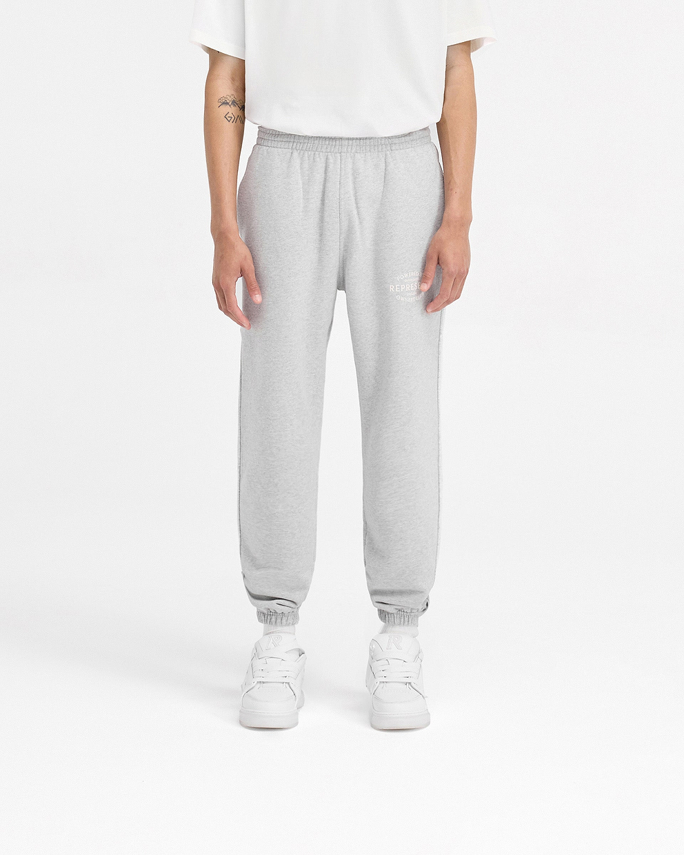 Represent Owners Club Stamp Sweatpant - Ash Grey