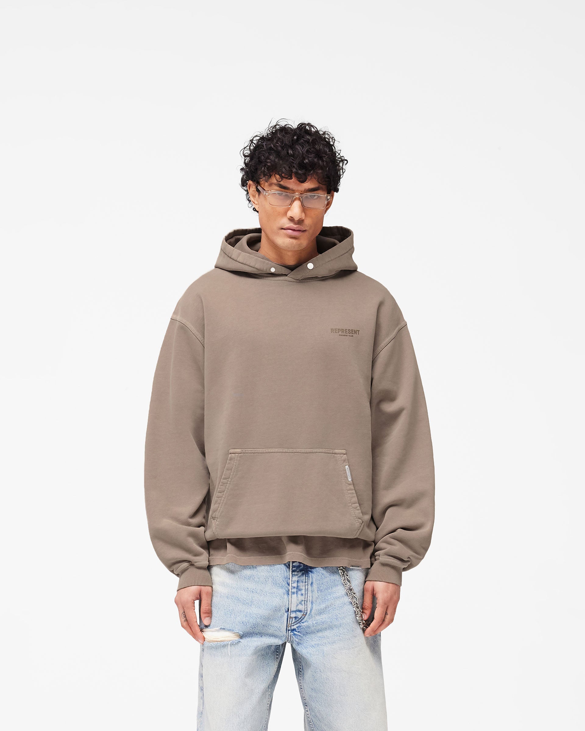 Represent Owners Club Hoodie - Mushroom
