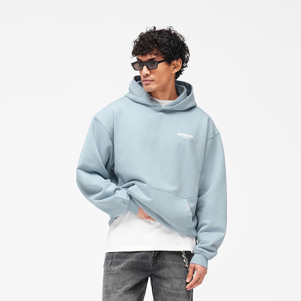 Powder Blue Hoodie | Represent Owners Club | REPRESENT