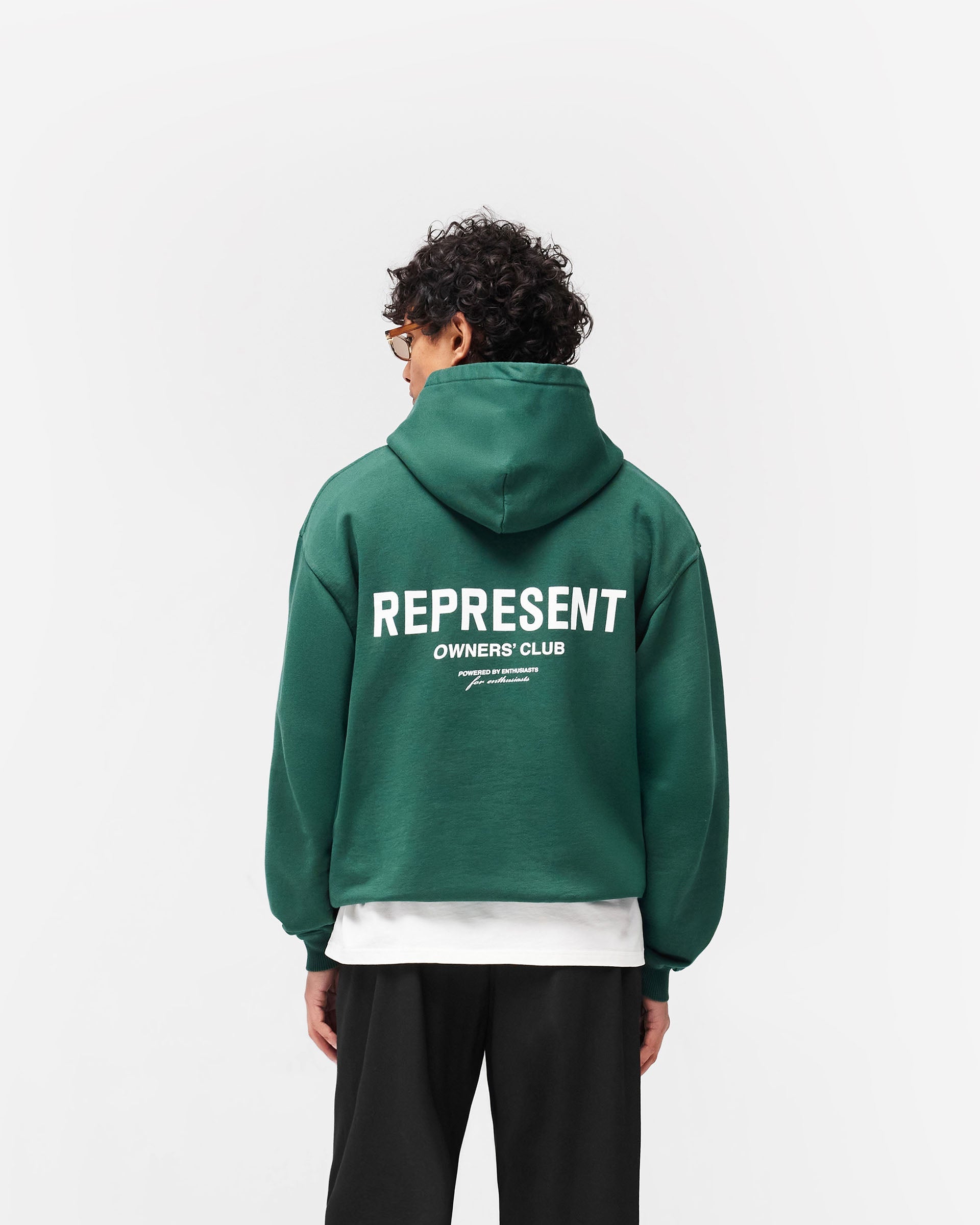 Represent Owners Club Hoodie - Racing Green