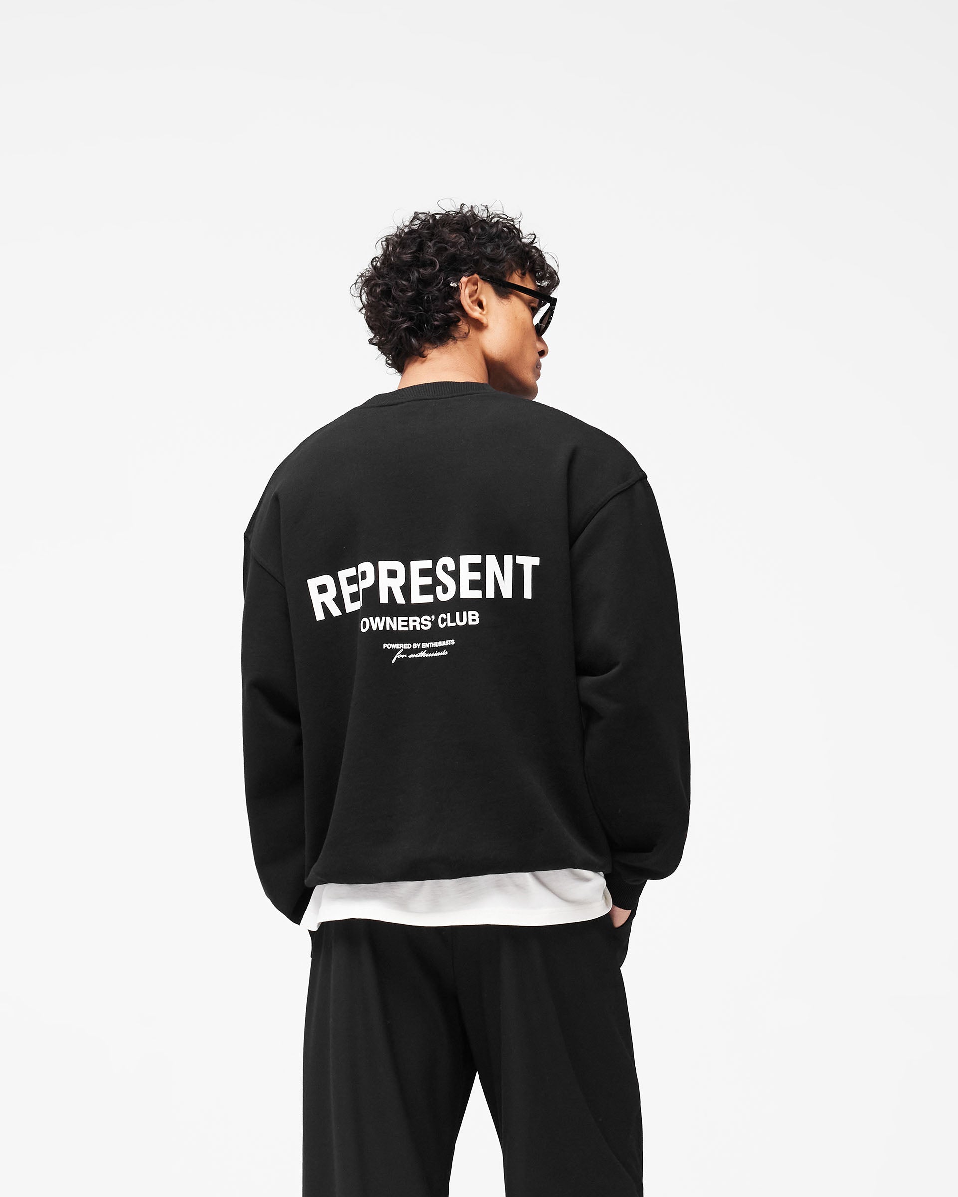 Represent Owners Club Sweater - Black