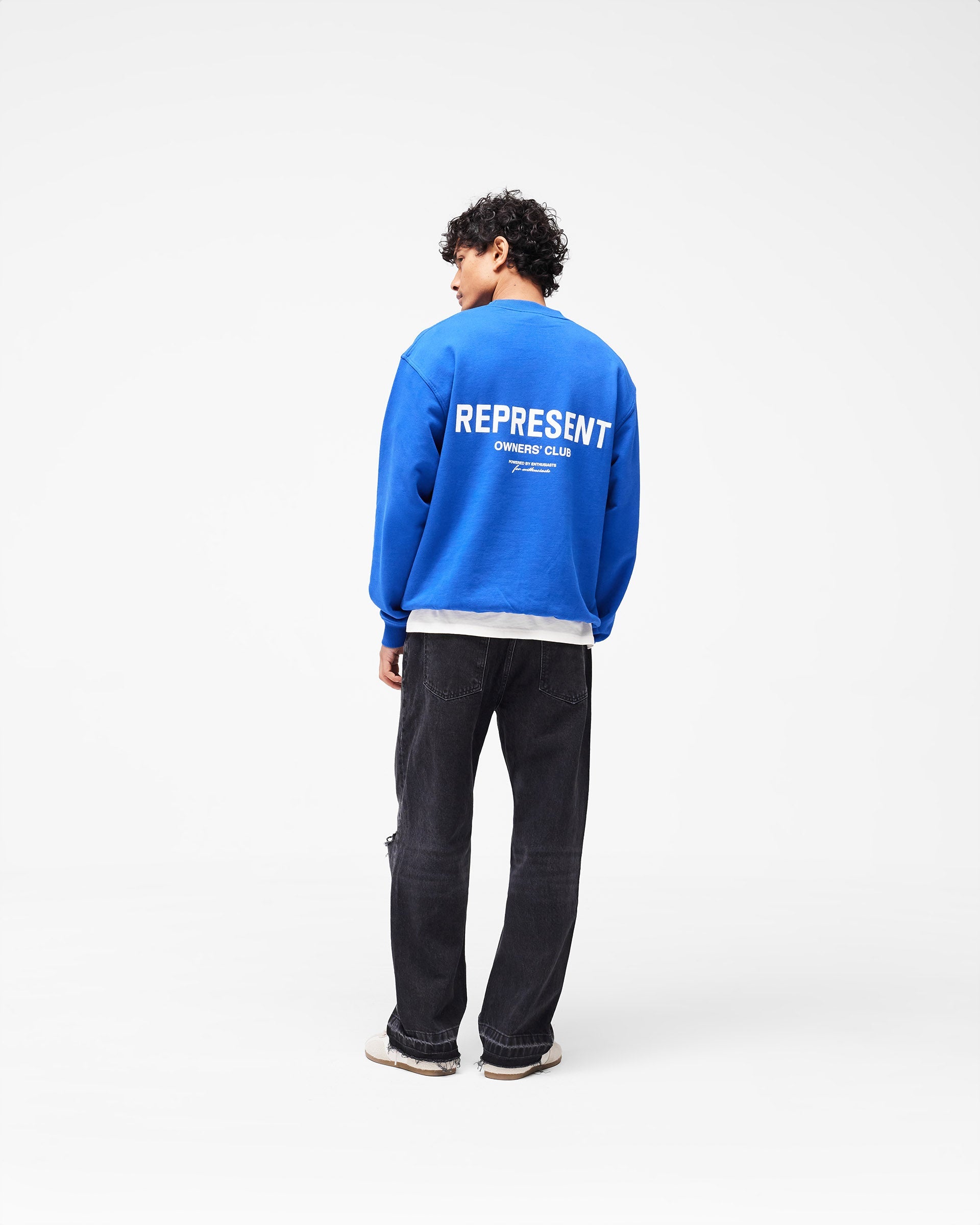 Represent Owners Club Sweater - Cobalt