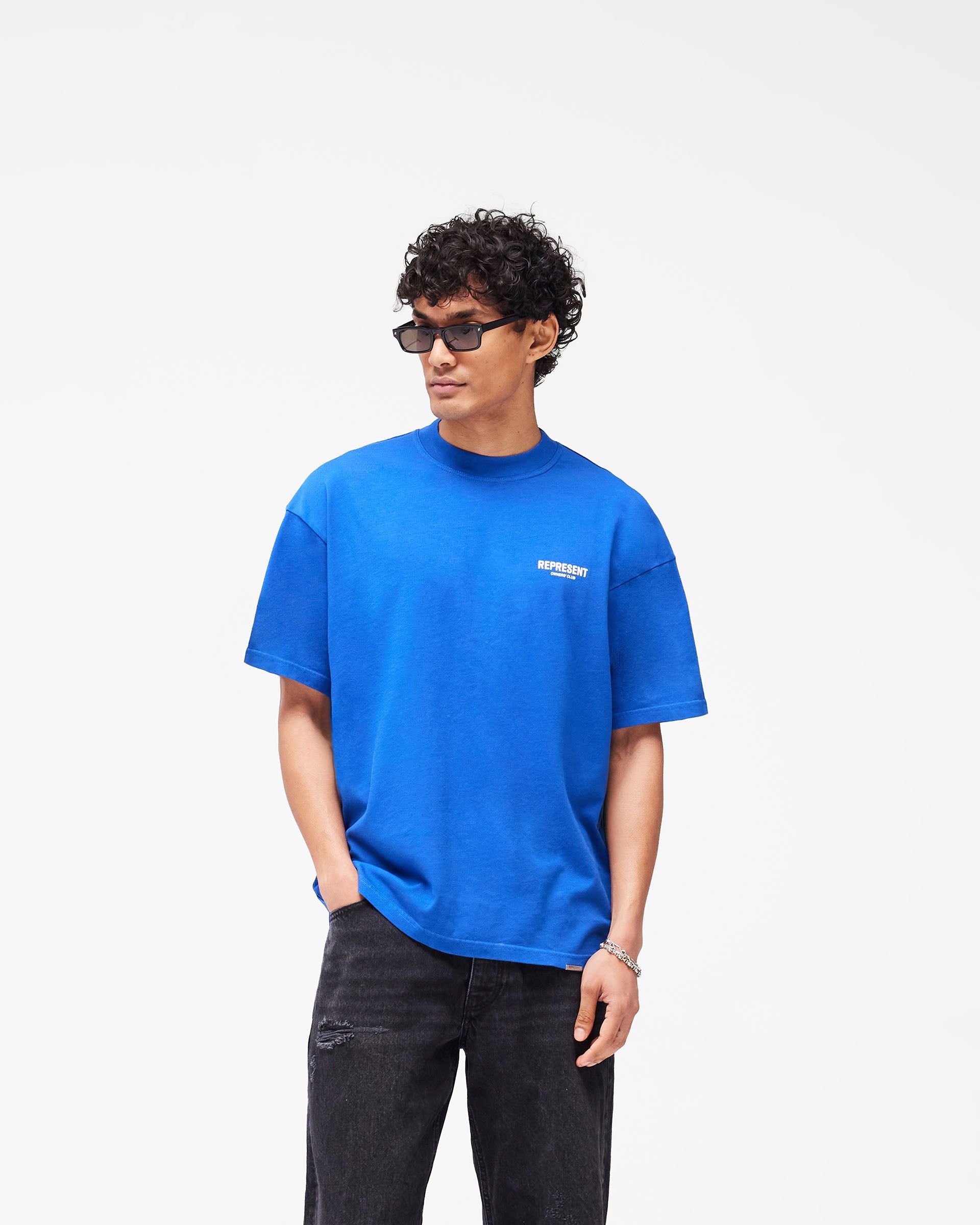 Represent Owners Club T-Shirt - Cobalt