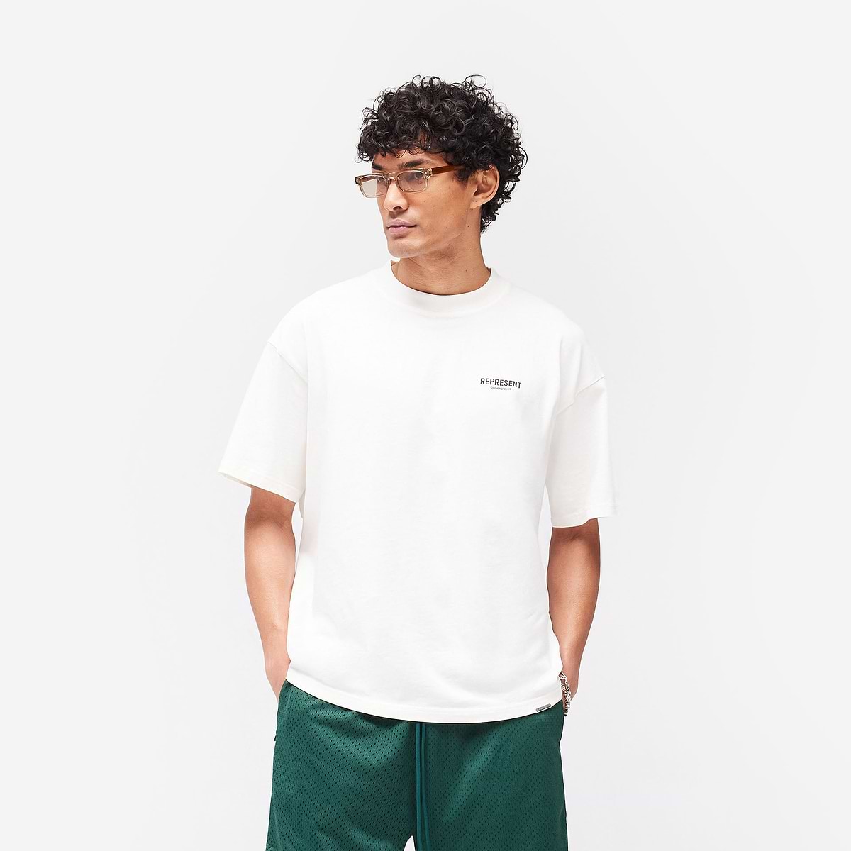 Represent Merch Collaborations Represent Owners Club T-Shirt | Flat White T-Shirts | Represent | REPRESENT