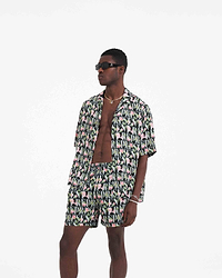 Floral Represent Shirt - Black