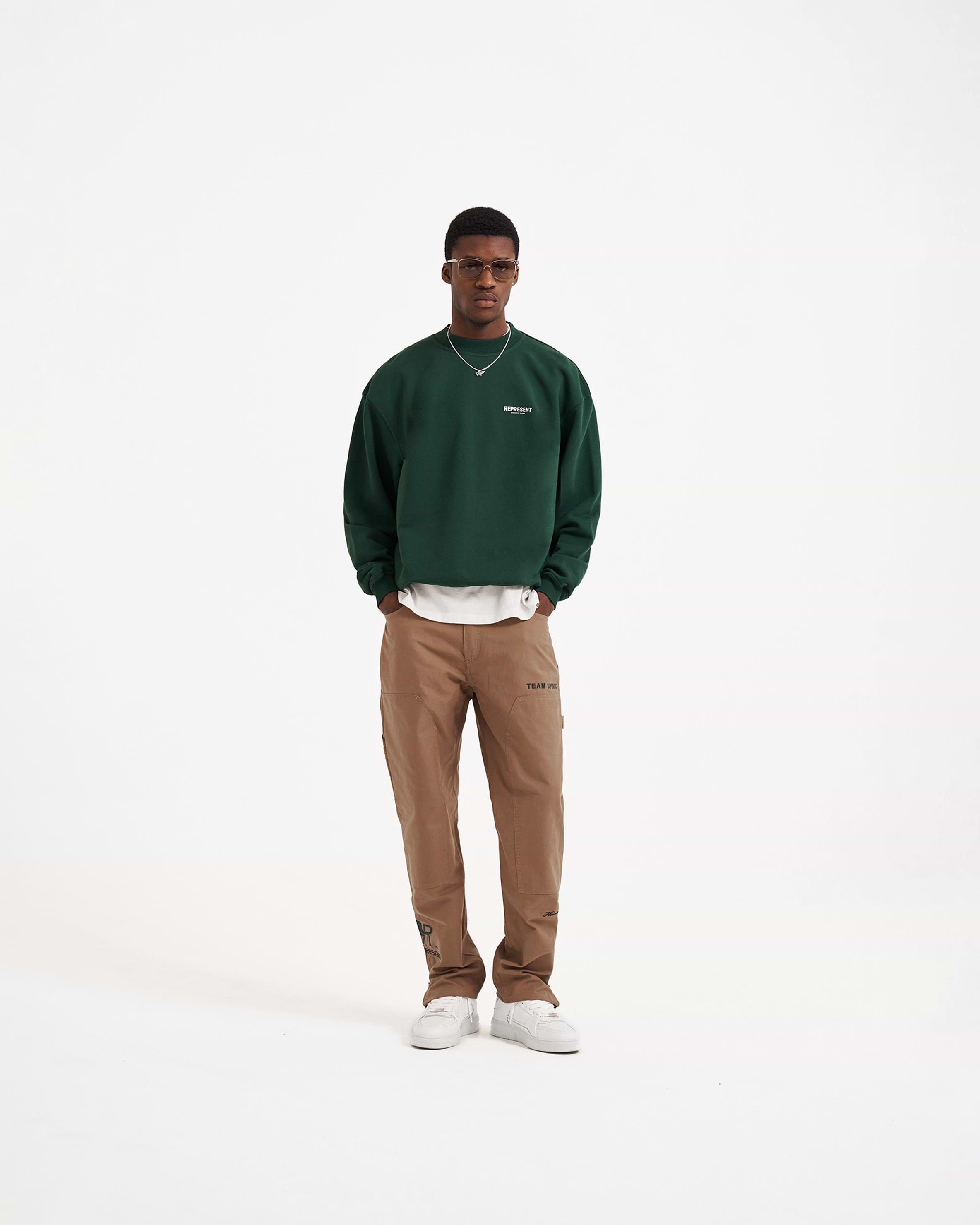 Racing Green Sweater | Represent Owners Club | REPRESENT