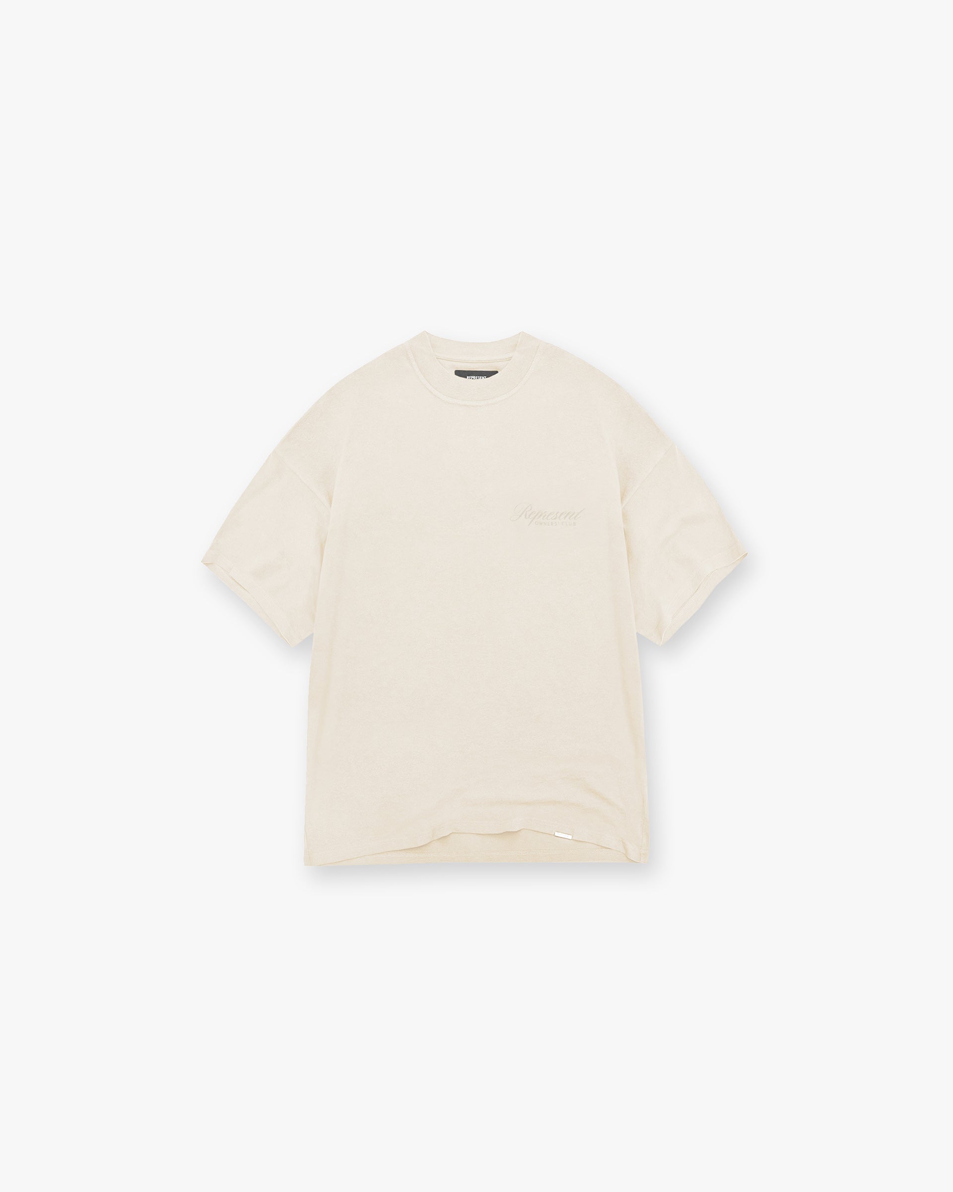 Represent X Ounass Owners Club Script T-Shirt - Island Fossil