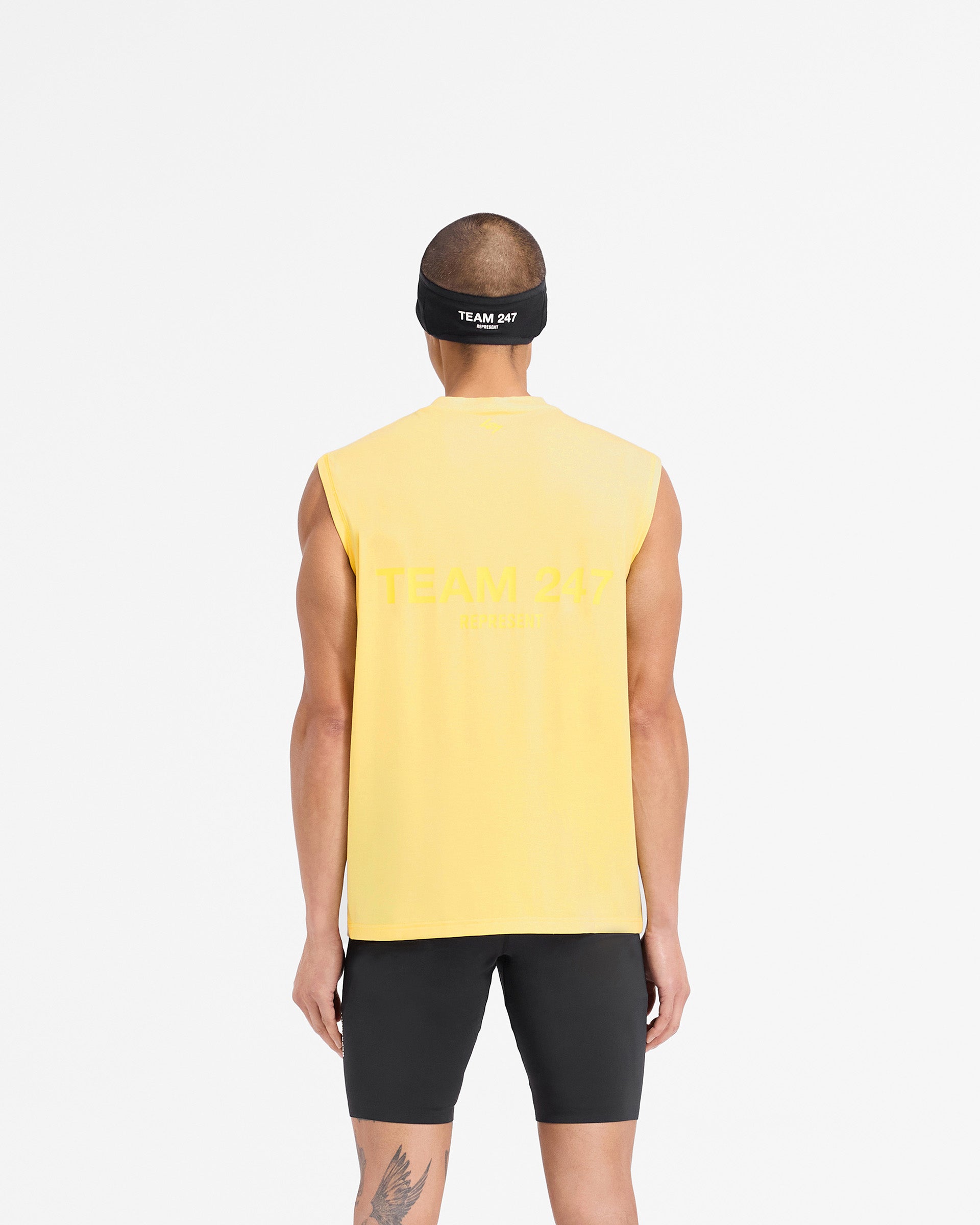 Team 247 Oversized Tank - Lemon