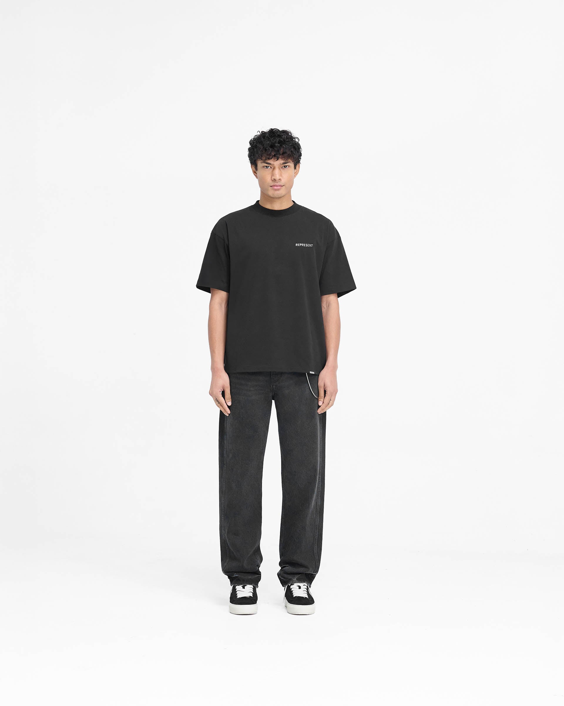 Block Logo T-Shirt - Jet Black