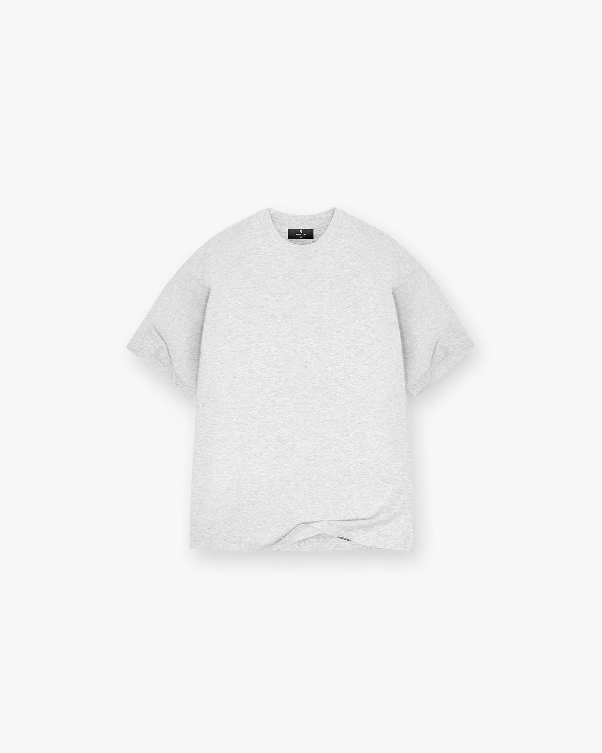 Initial Oversized T-Shirt - Ice Grey Marl