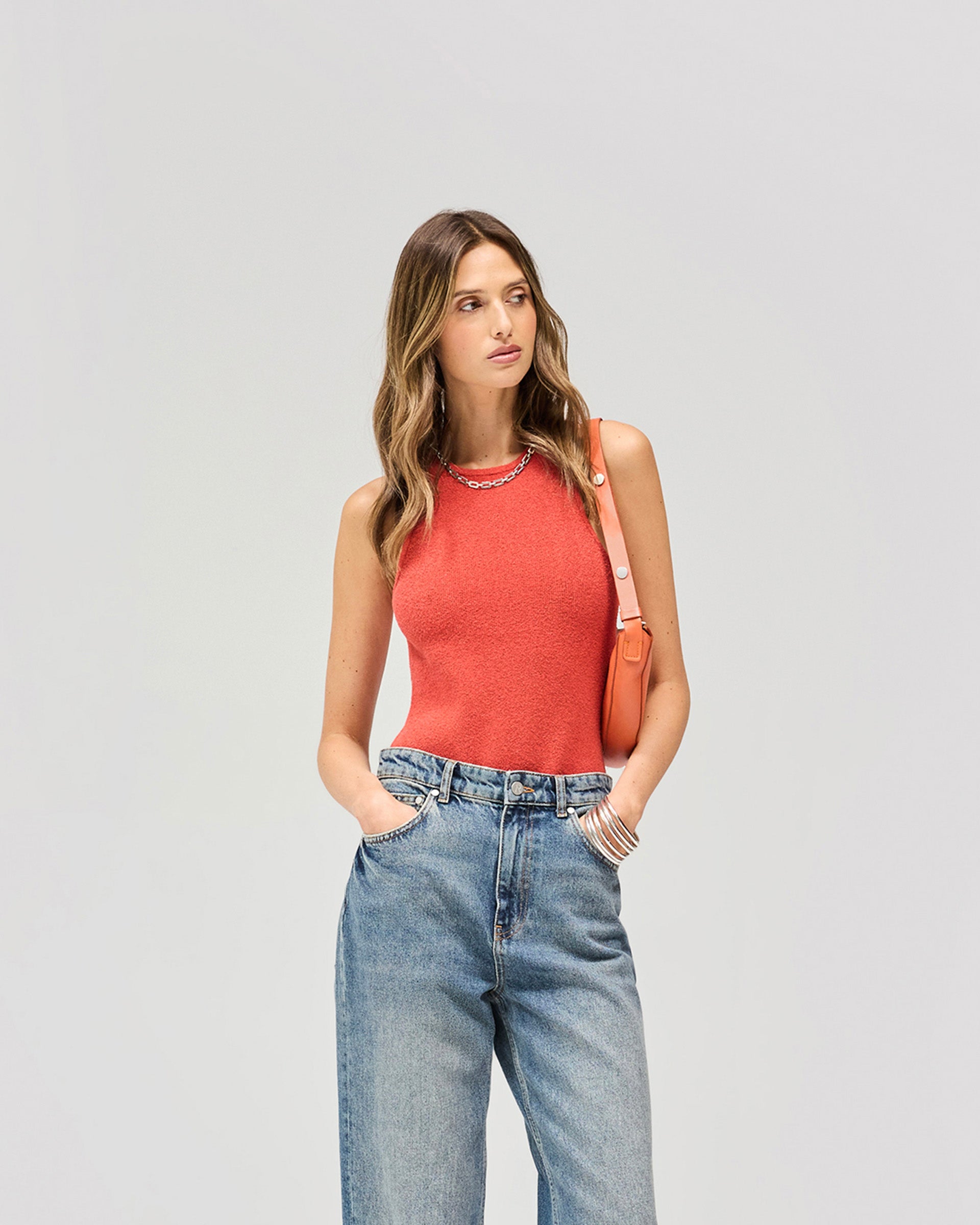 Tour Bodysuit - Nastrium Coffee