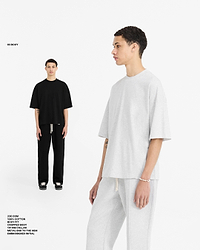 Initial Boxy T-Shirt - Flat White