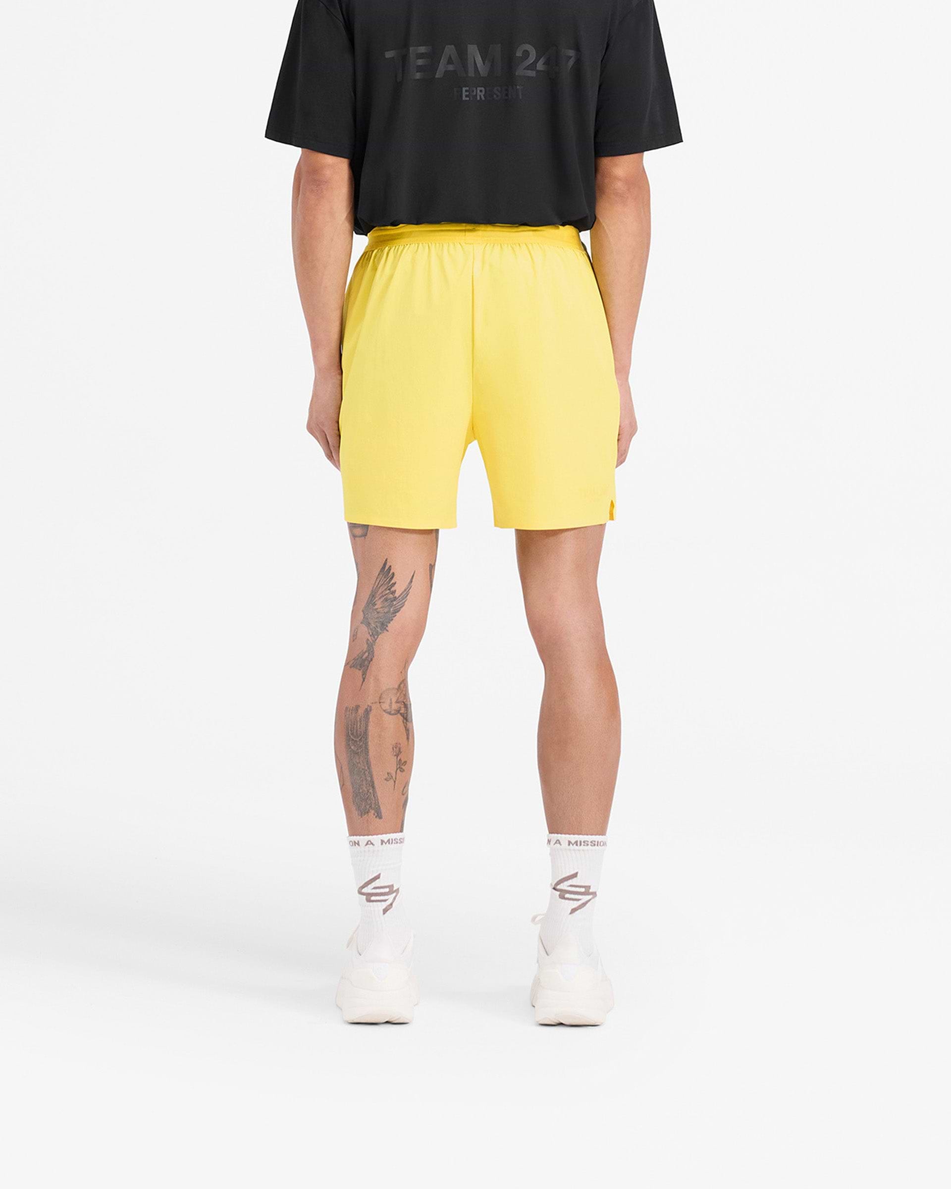 Team 247 Fused Shorts - Lemon