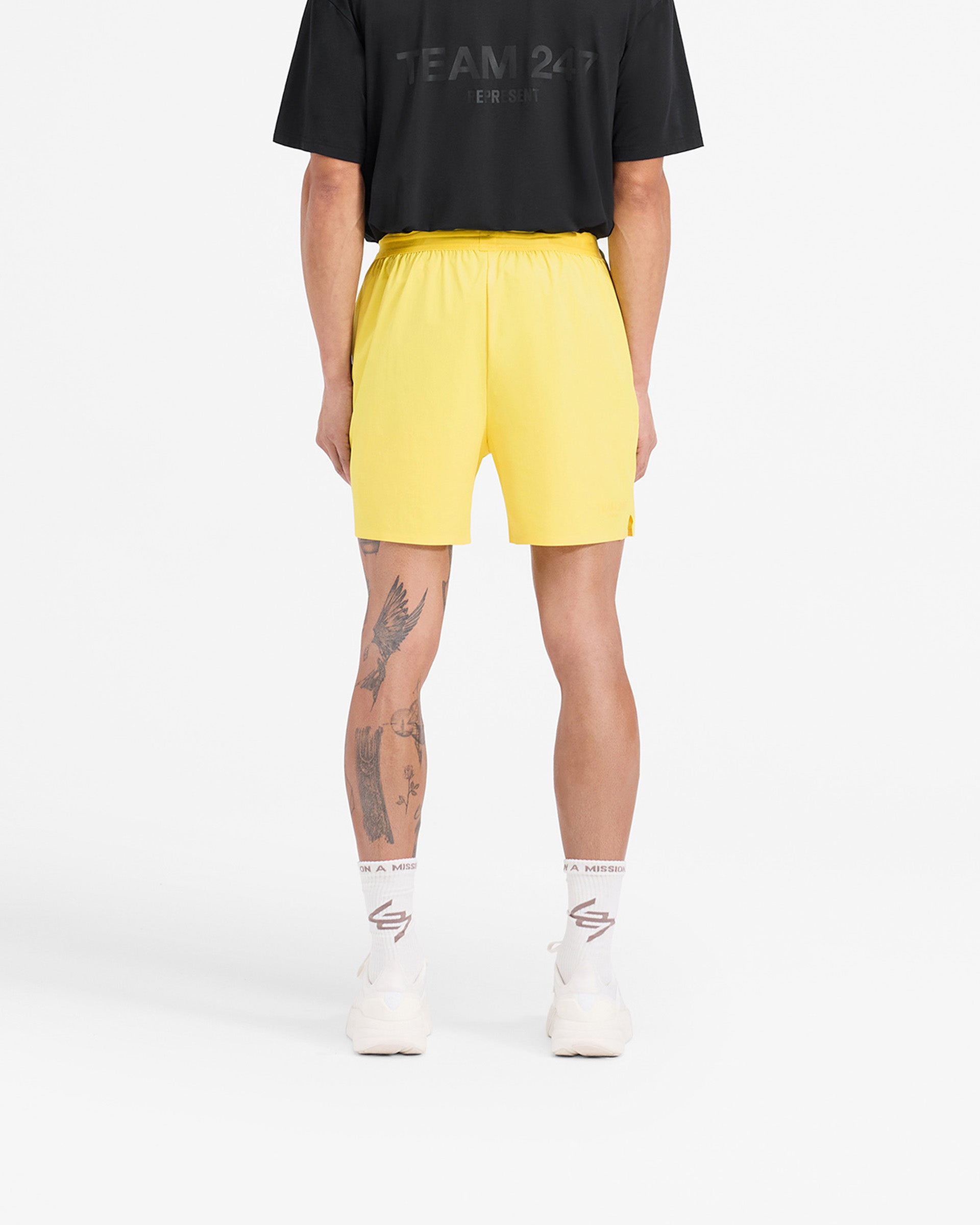 Team 247 Fused Shorts - Lemon