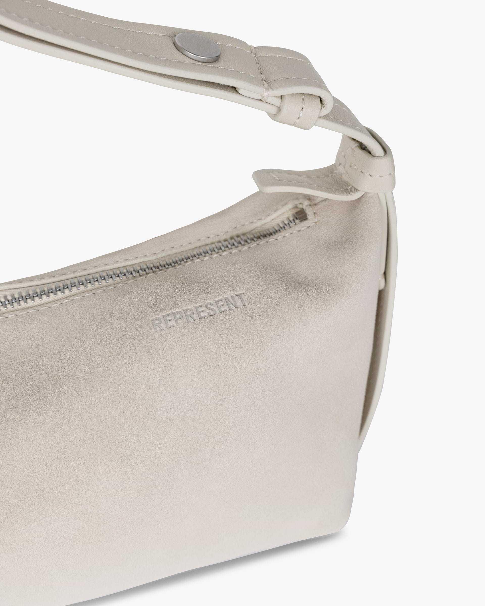 Snap Baguette Bag - Oatmeal