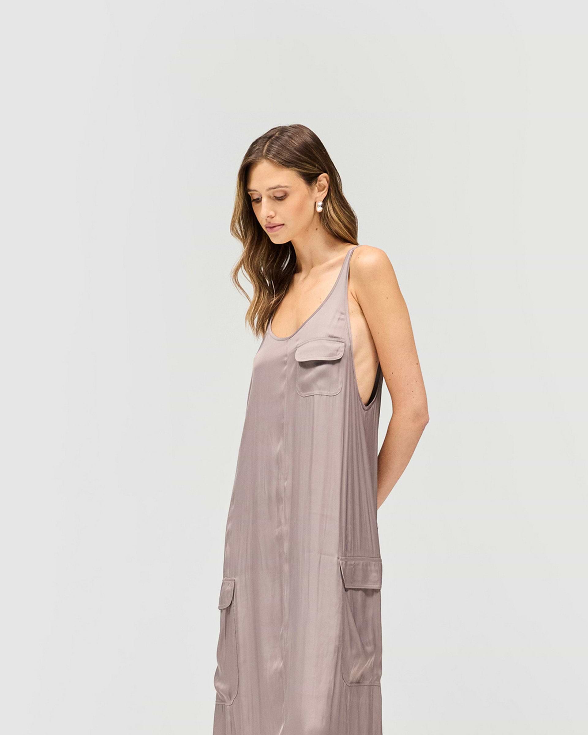 Adrenaline Maxi Dress - Chocolate