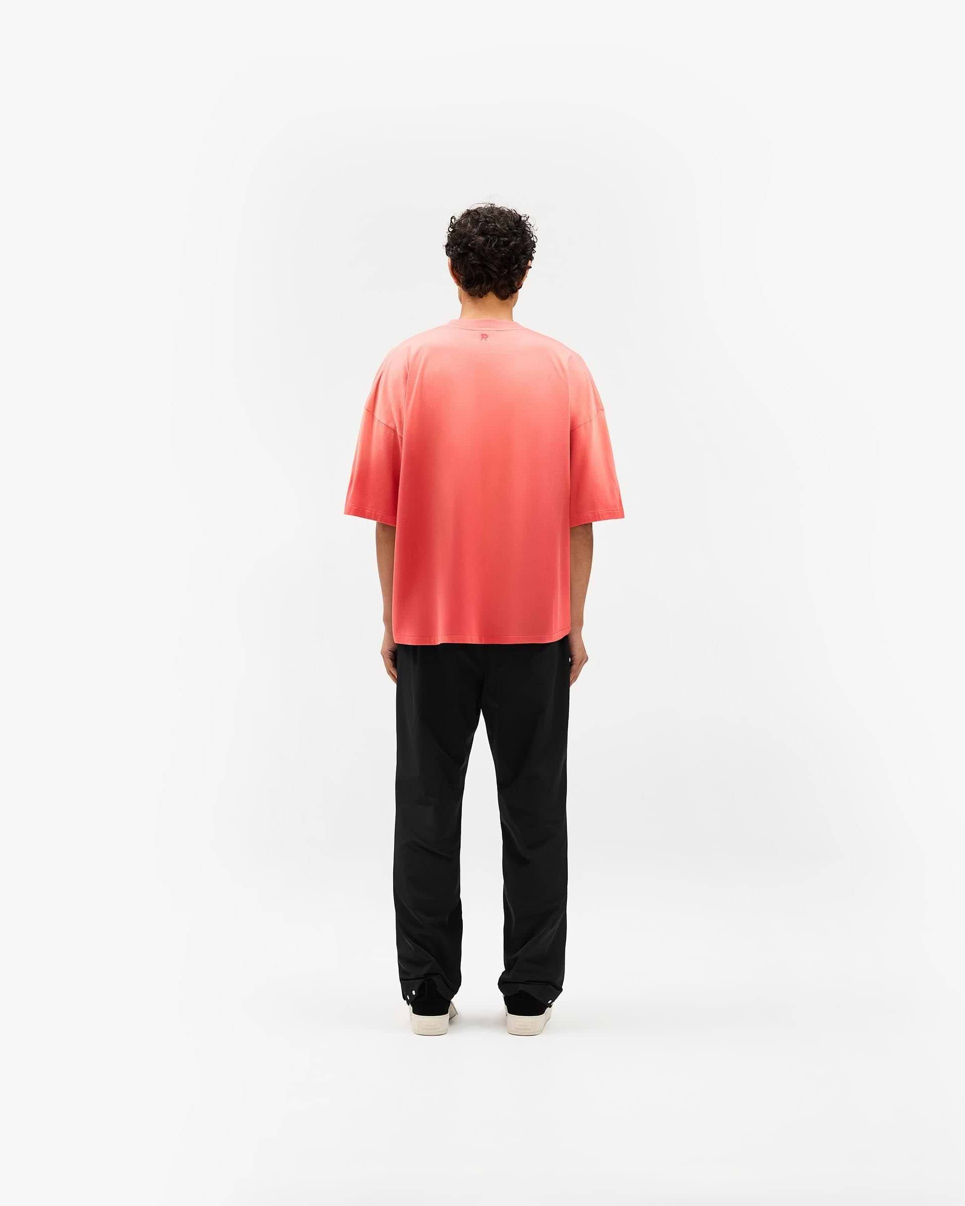 Initial Boxy T-Shirt - Vintage Red