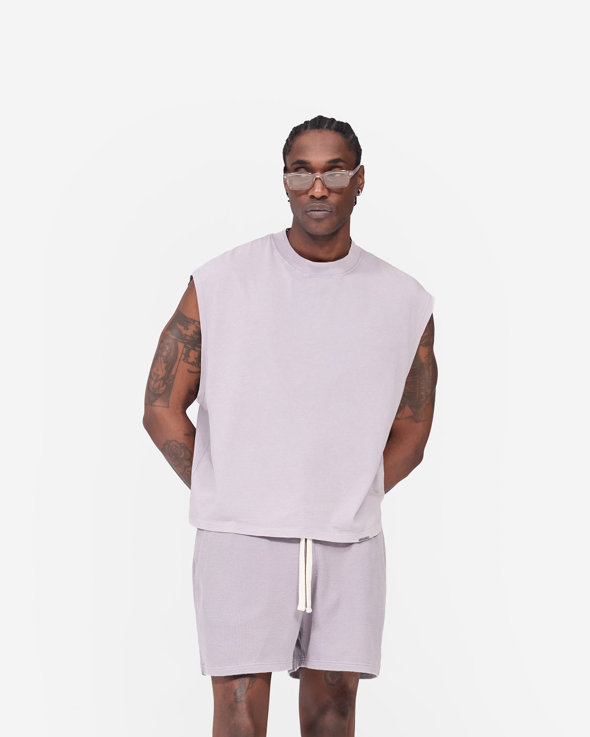 Initial Boxy Tank - Mist