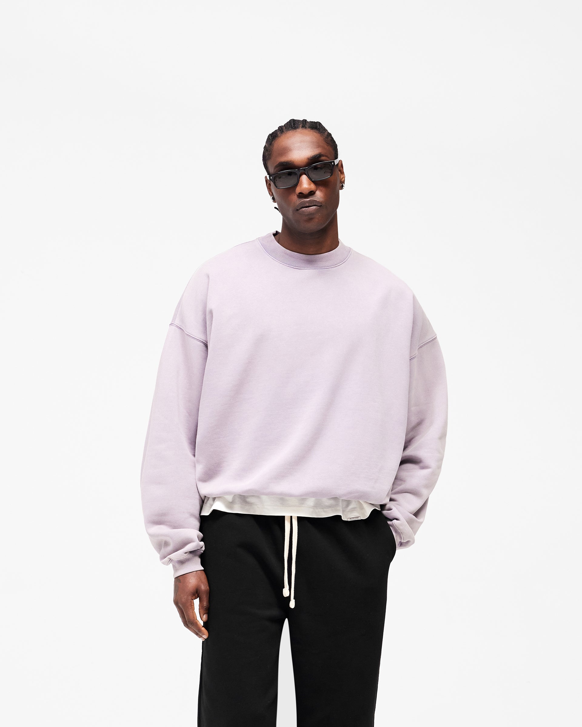 Initial Oversized Sweater - Mist