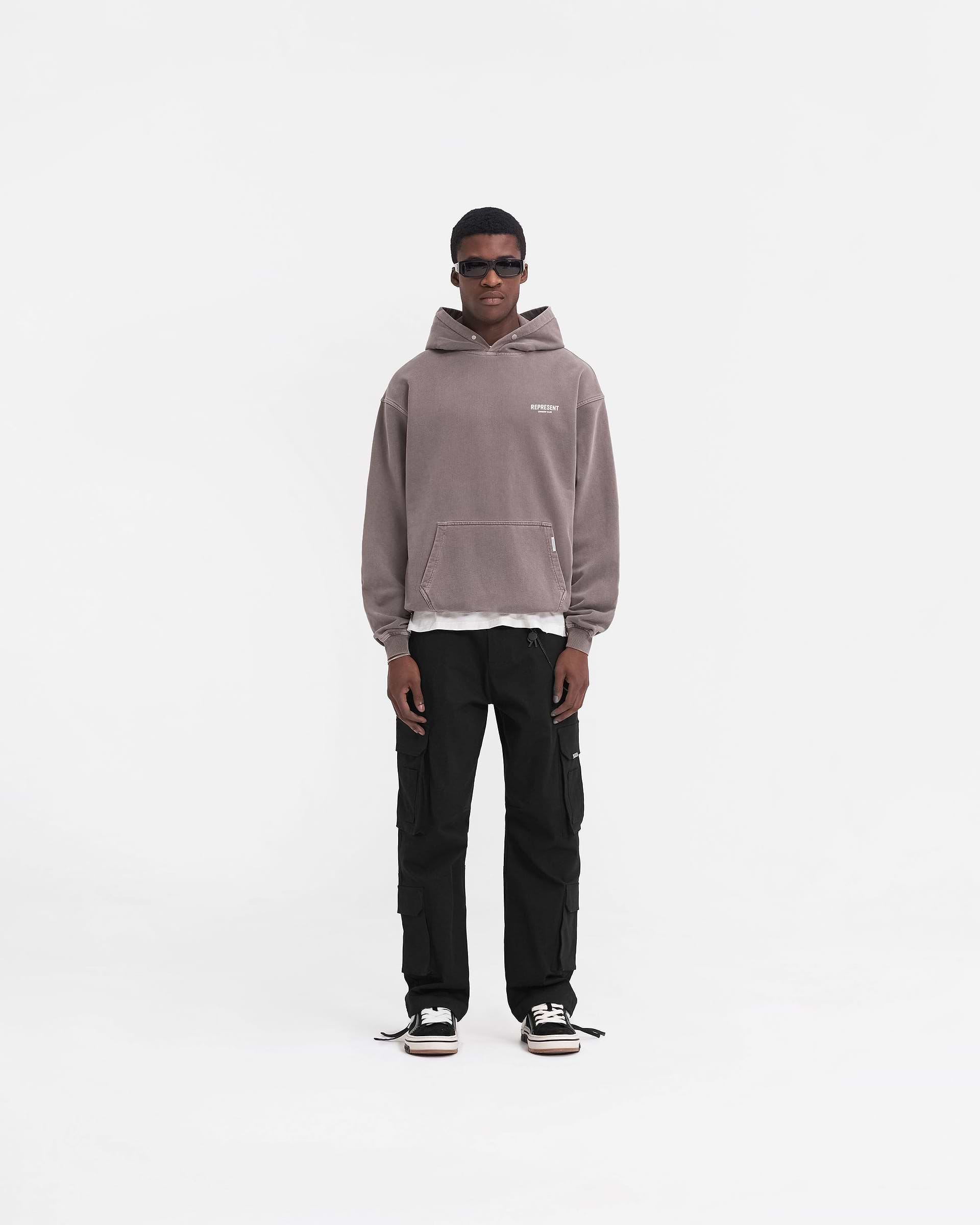 Represent Owners Club Hoodie - Fog