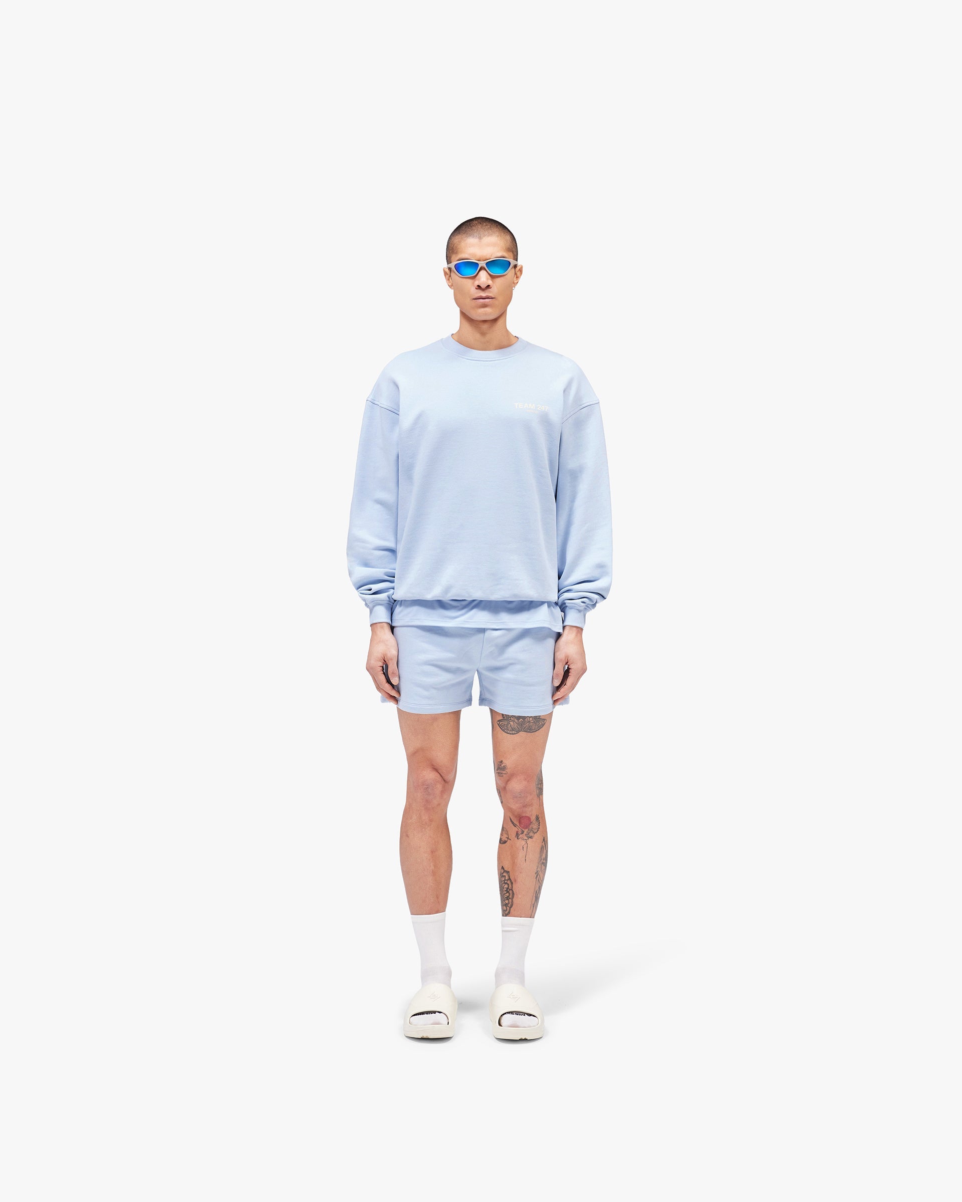 Team 247 Oversized Crew - Glacier