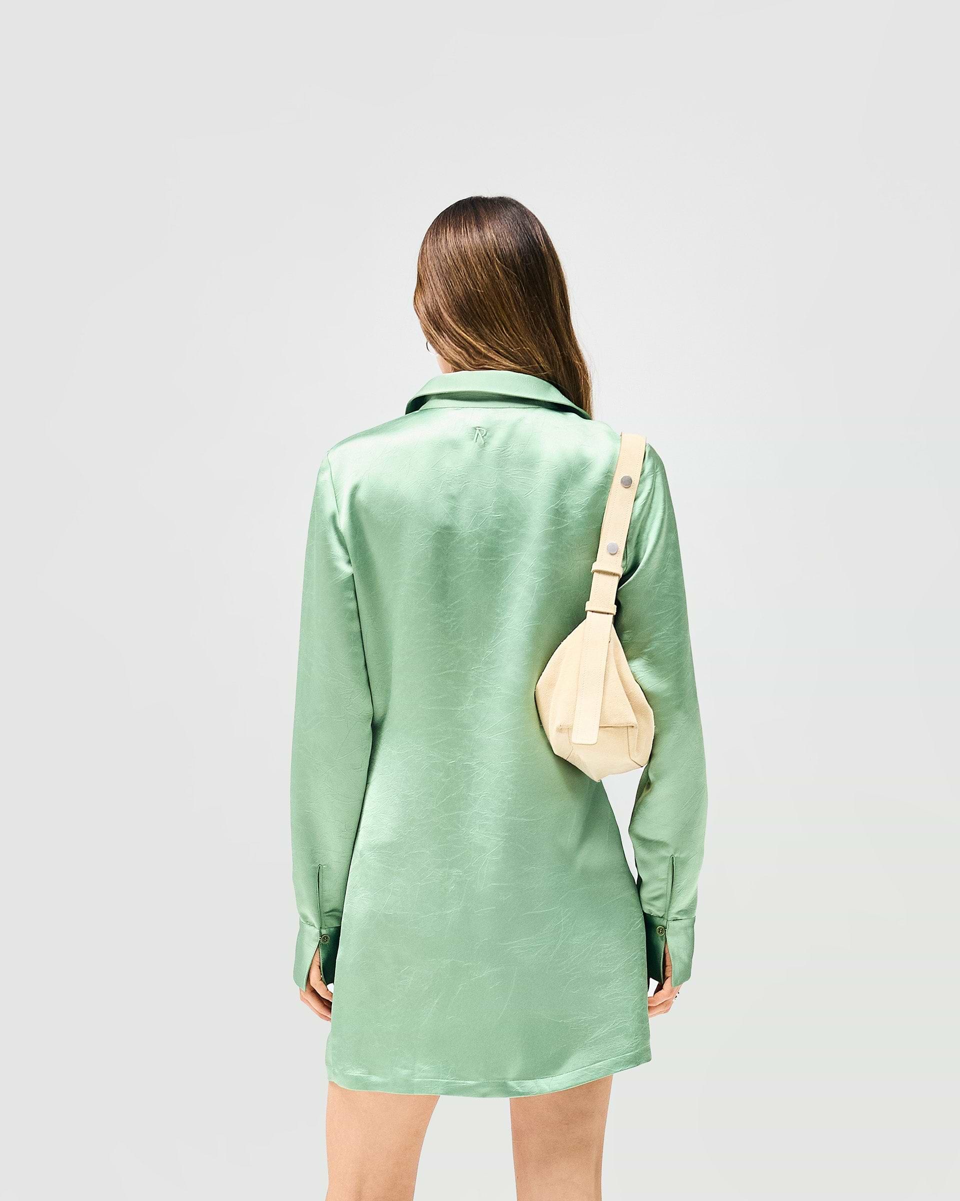 Vision Mini Dress - Basil