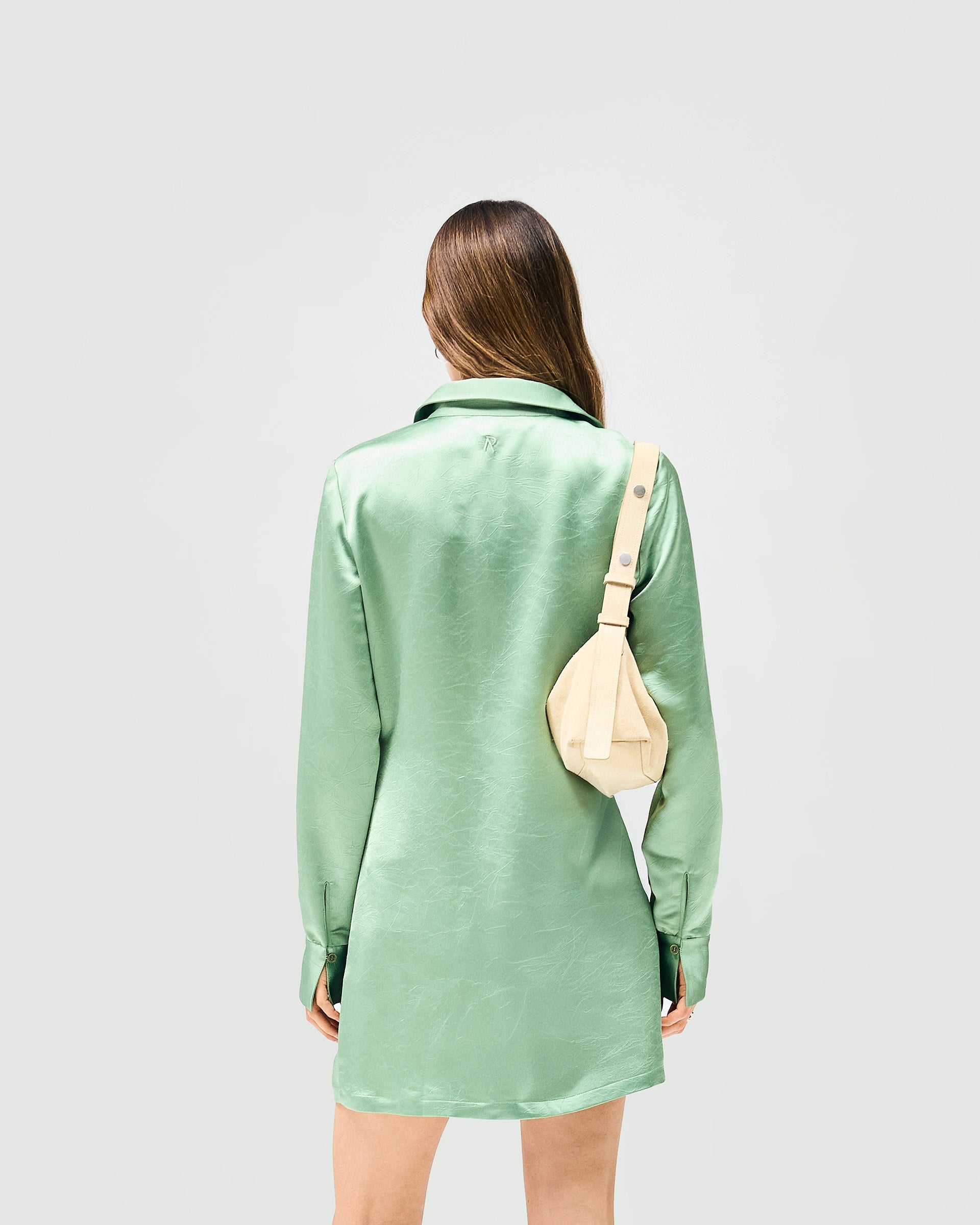 Vision Mini Dress - Basil