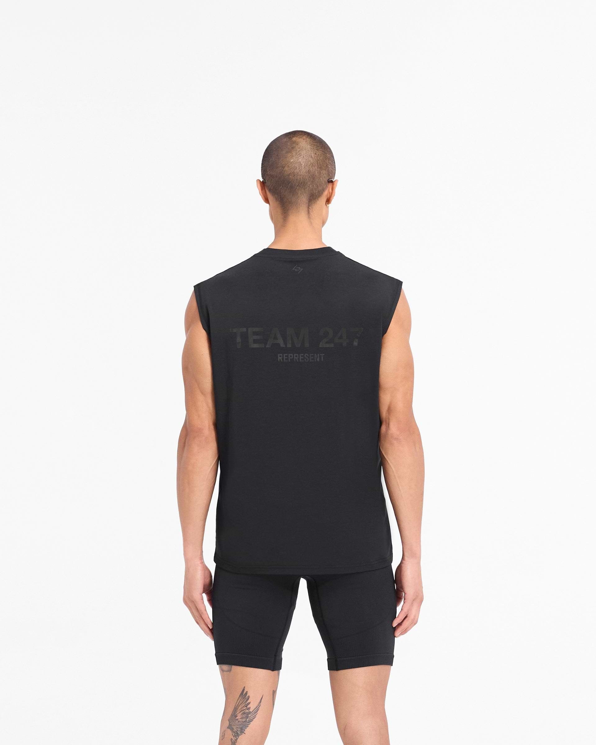 Team 247 Oversized Tank - Matte Black