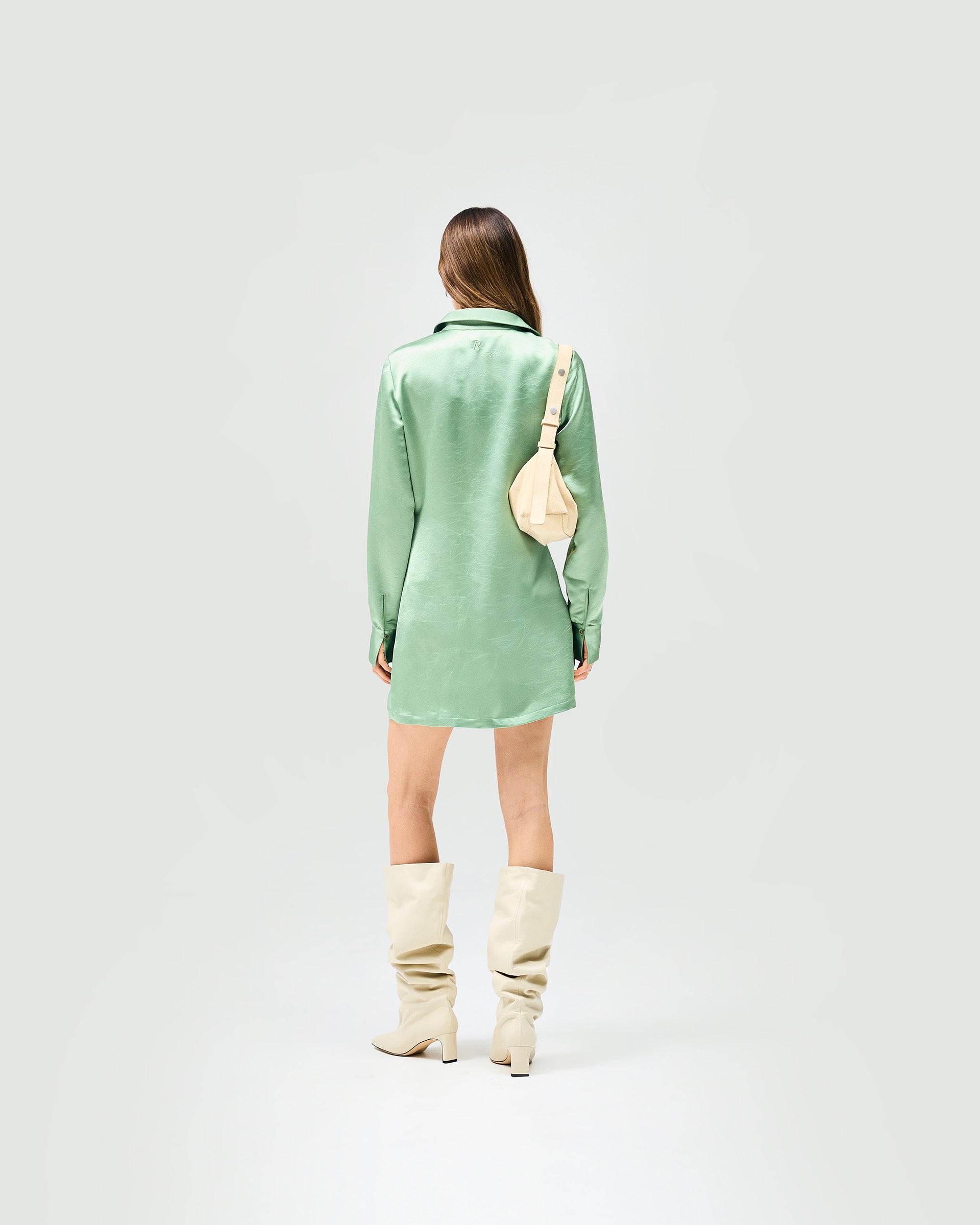 Vision Mini Dress - Basil
