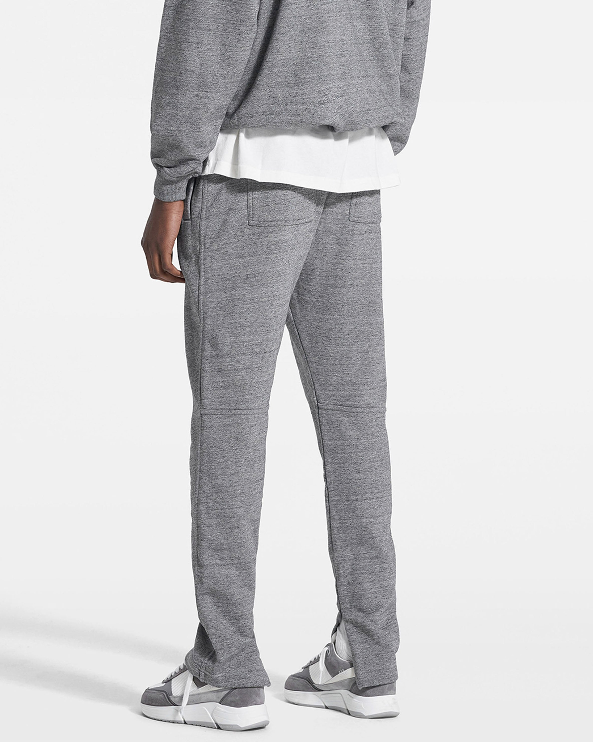 Blank Zip Sweatpant - Slate