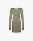 Owners Club Long Sleeve Fitted Dress