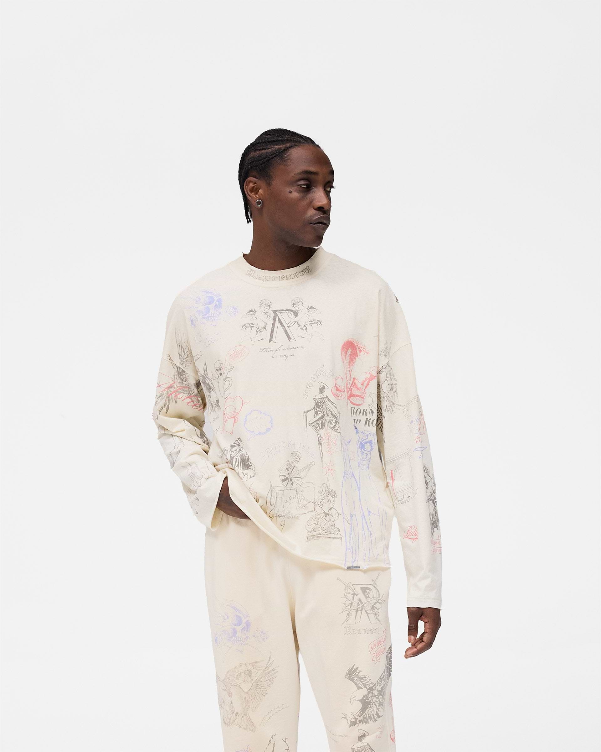 Legacy Long Sleeve T-Shirt - Buttercream