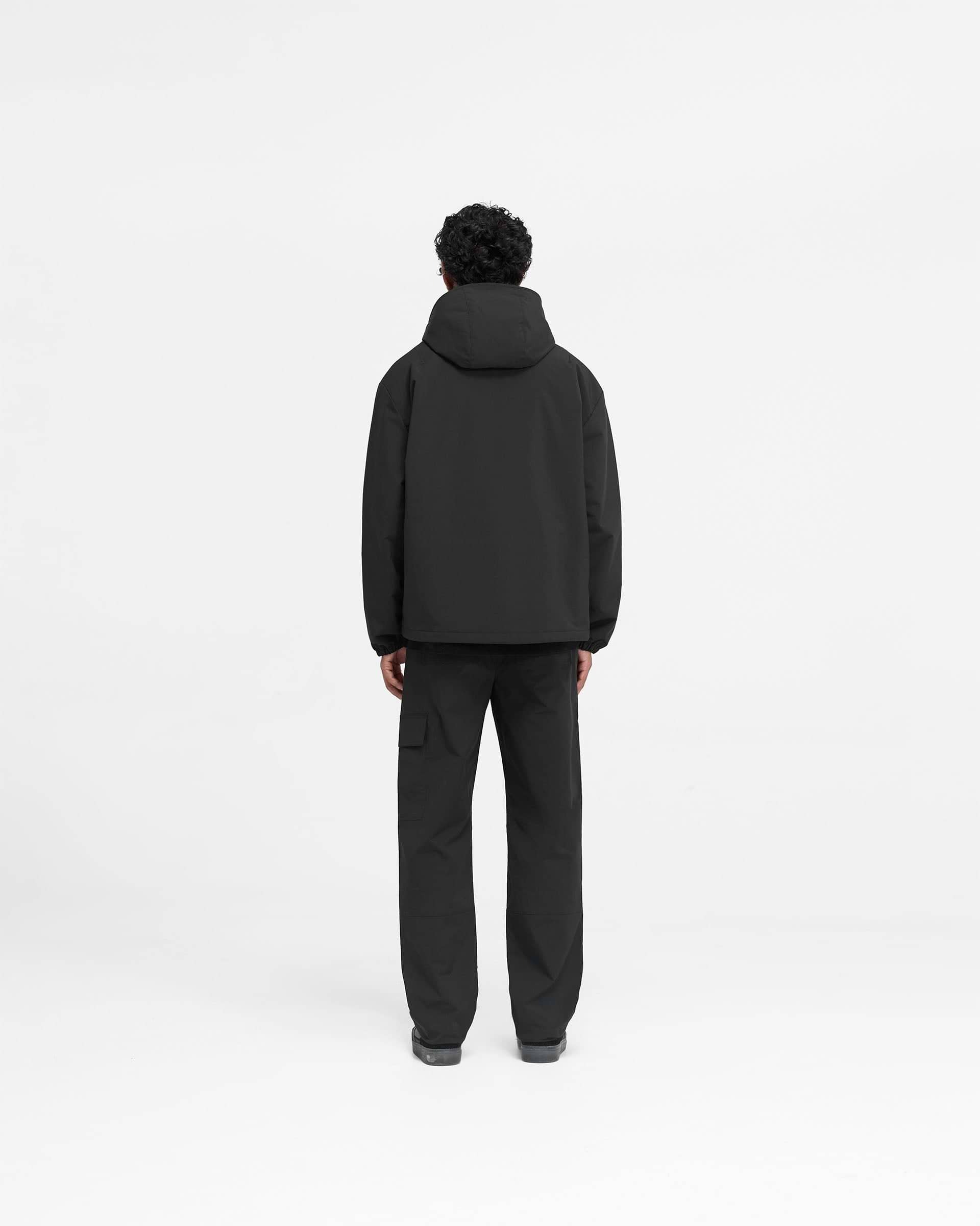 Represent Owners Club Hooded Coach Jacket - Black