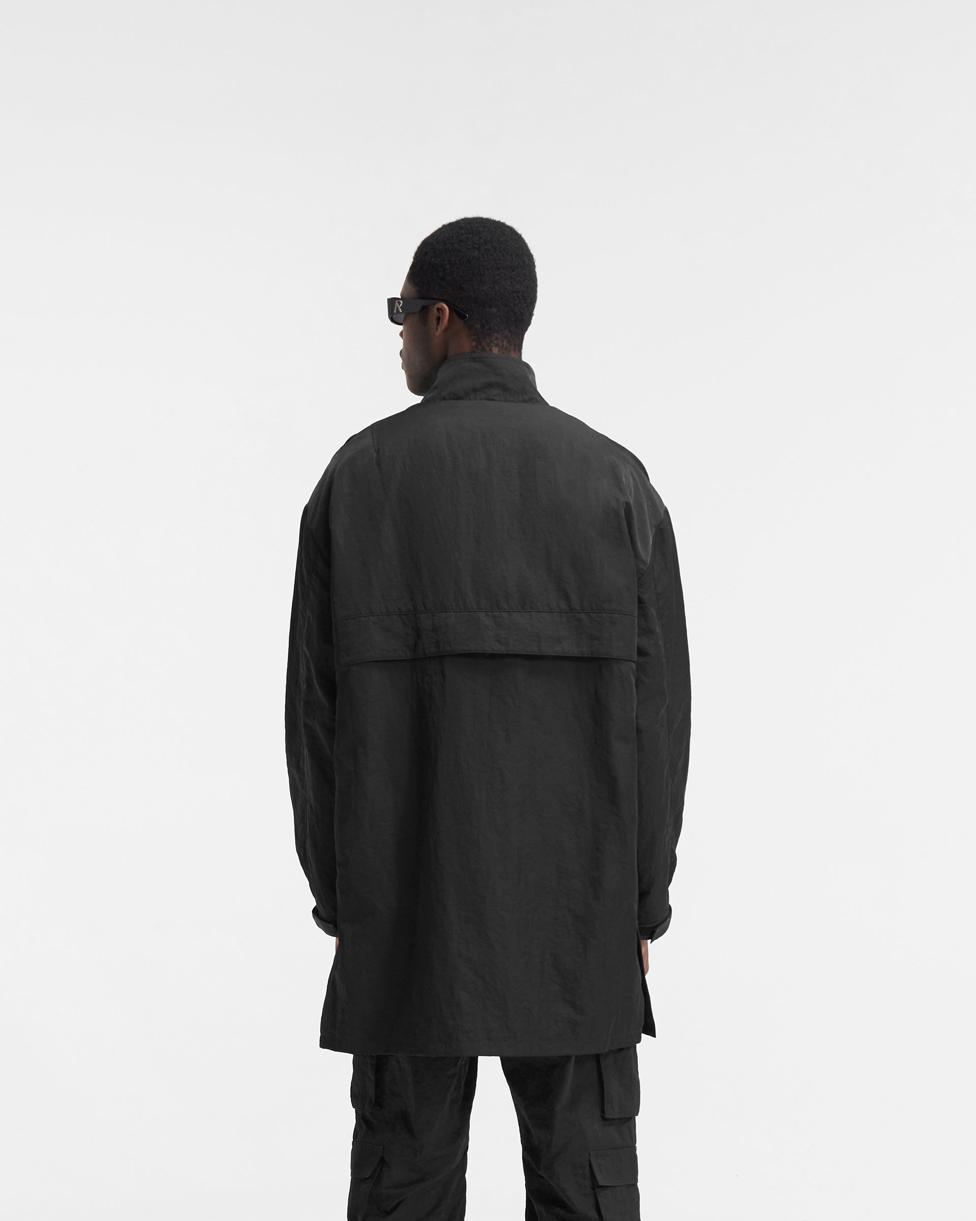 Track Overcoat - Black