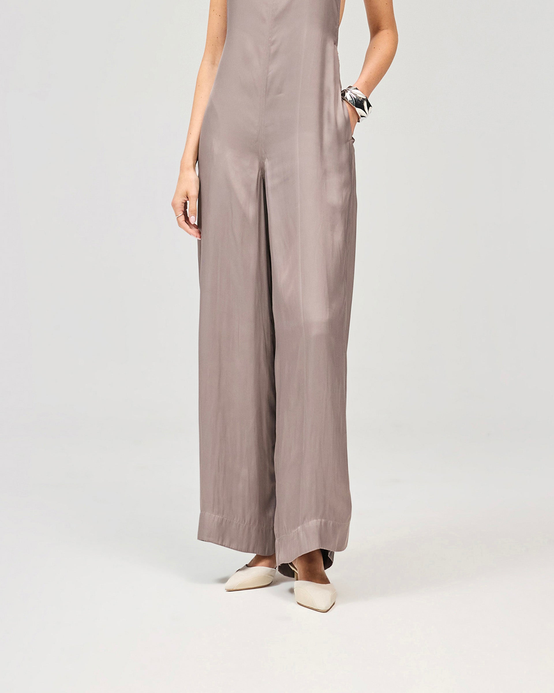 Voltage Jumpsuit - Chocolate