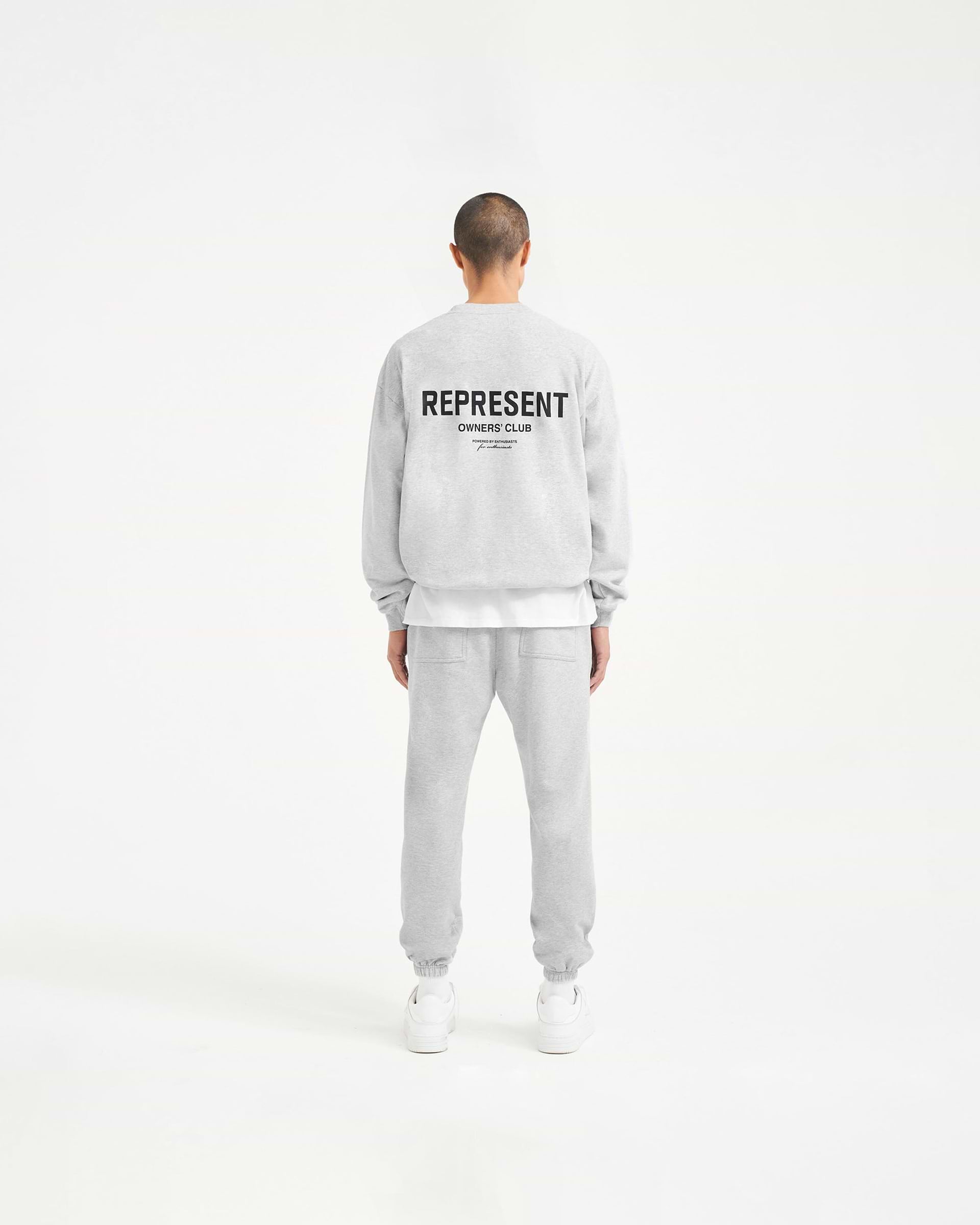 Represent Owners Club Sweater - Ash Grey